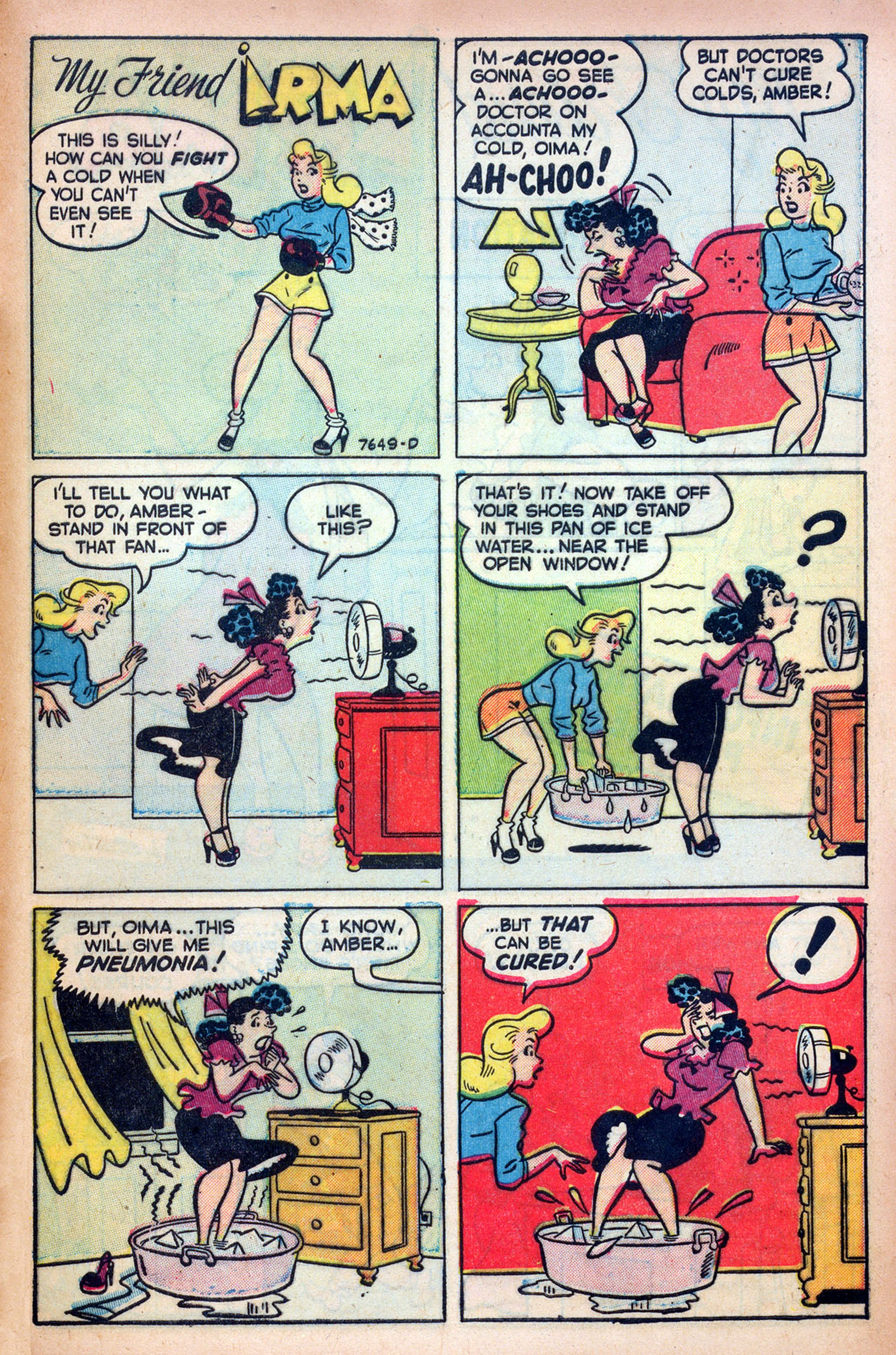 Read online My Friend Irma comic -  Issue #7 - 45