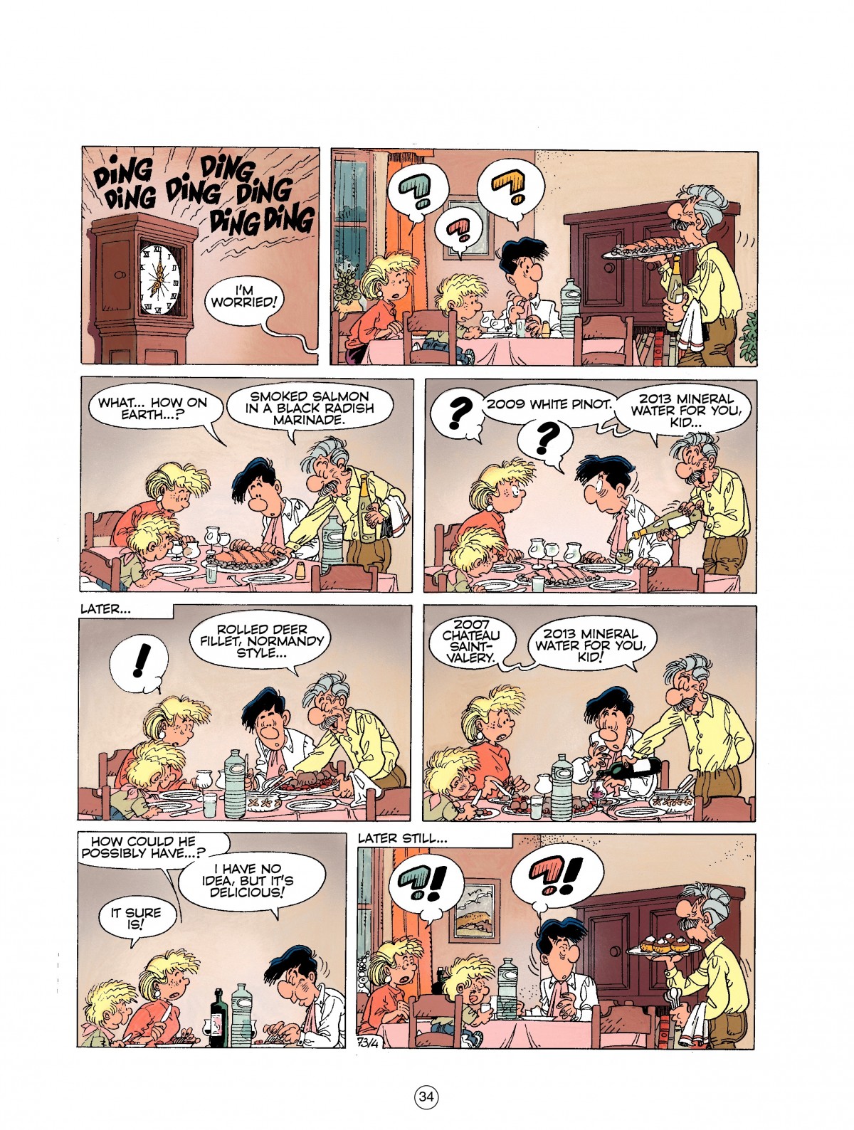 Read online Cedric comic -  Issue #4 - 34