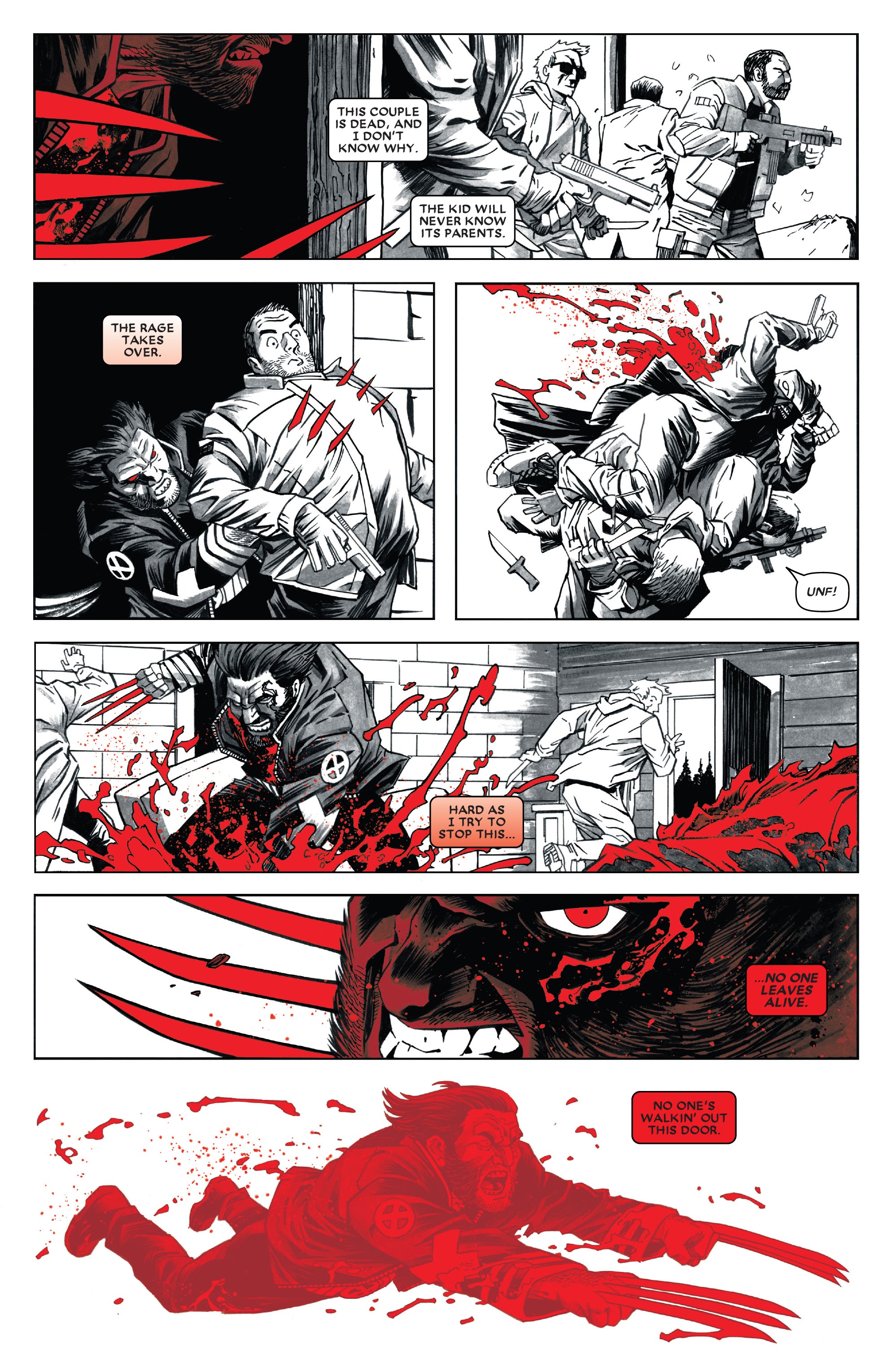 Read online Wolverine: Black, White & Blood comic -  Issue #1 - 25