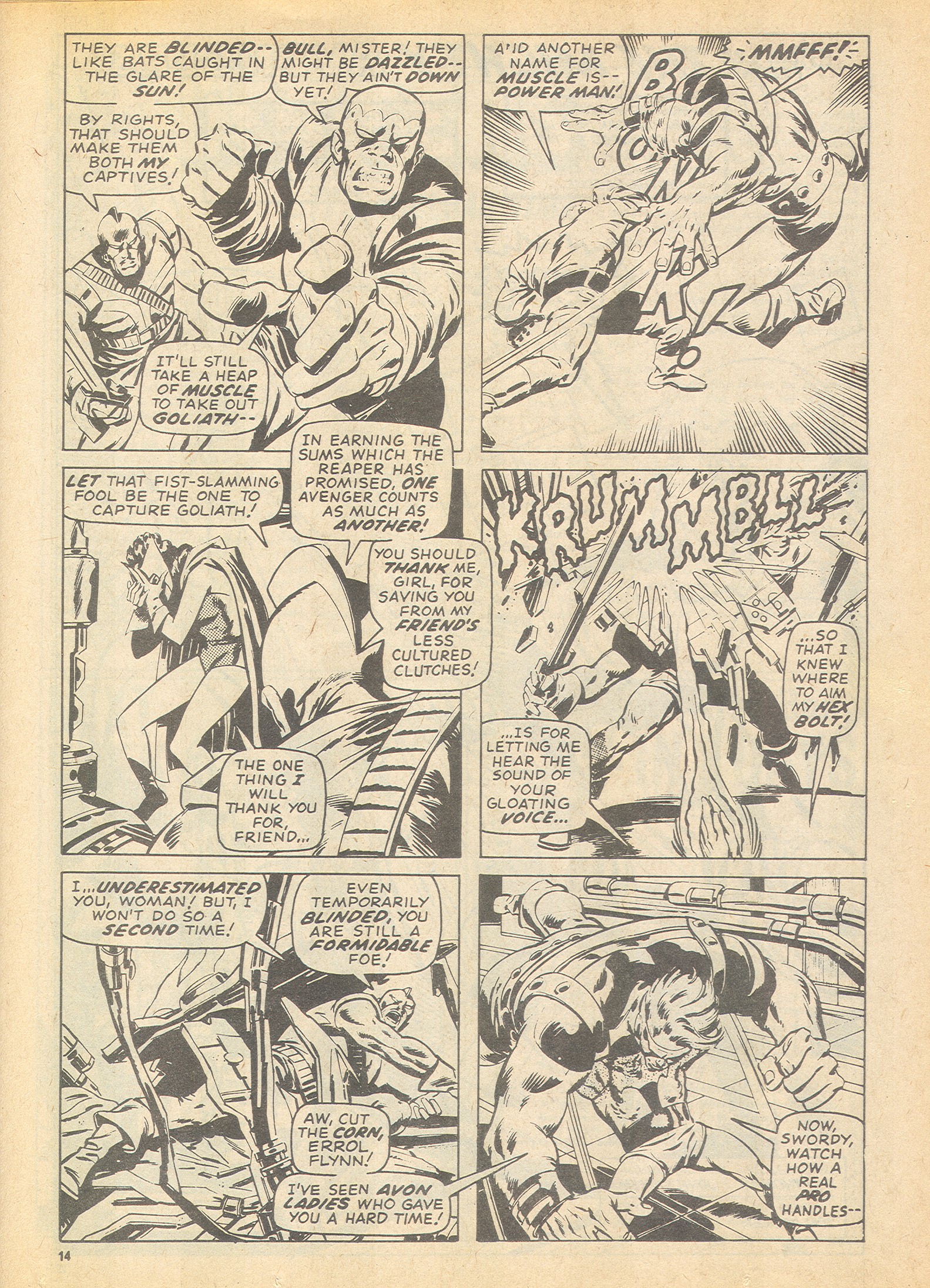 Read online The Avengers (1973) comic -  Issue #123 - 14