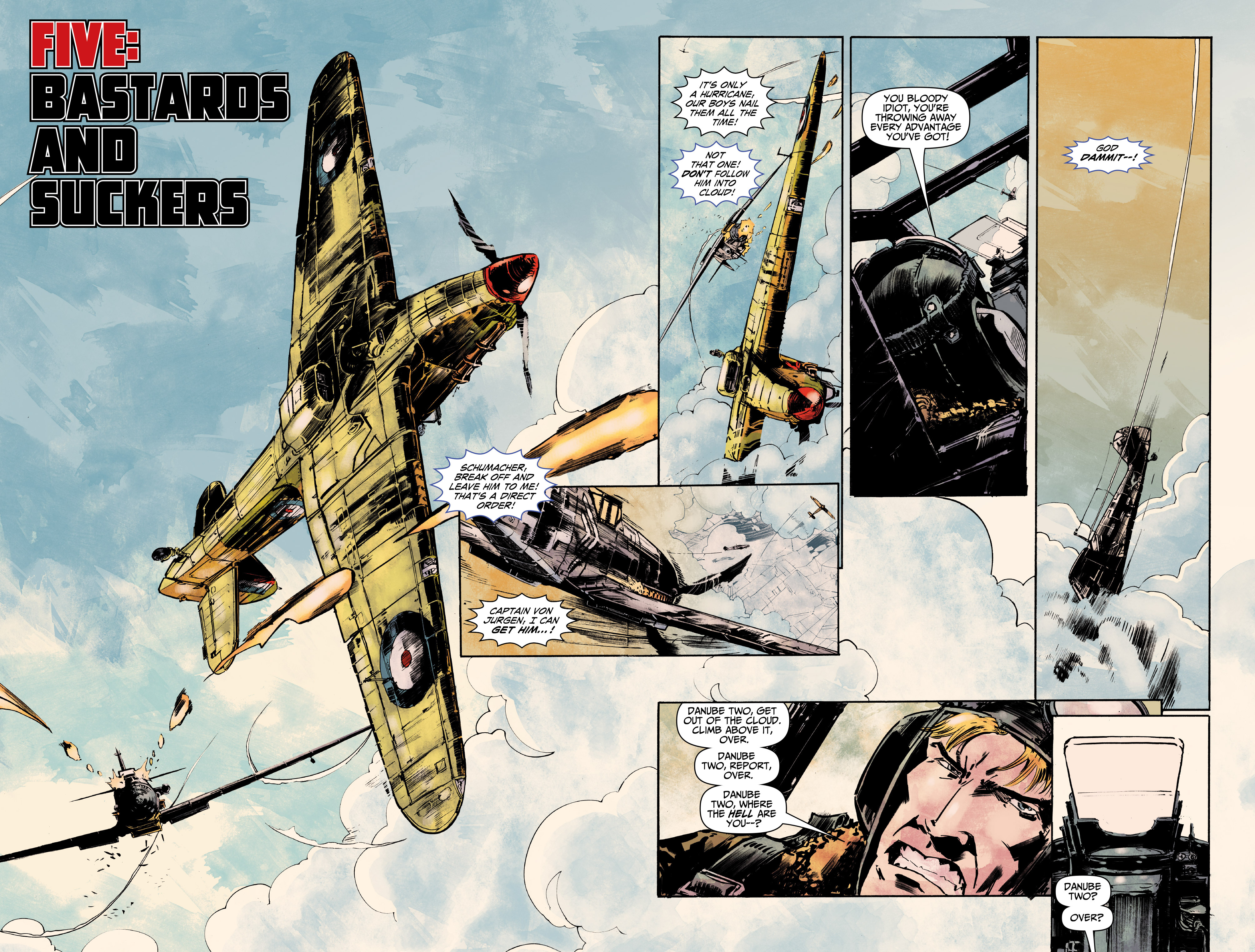 Read online Johnny Red comic -  Issue #5 - 4