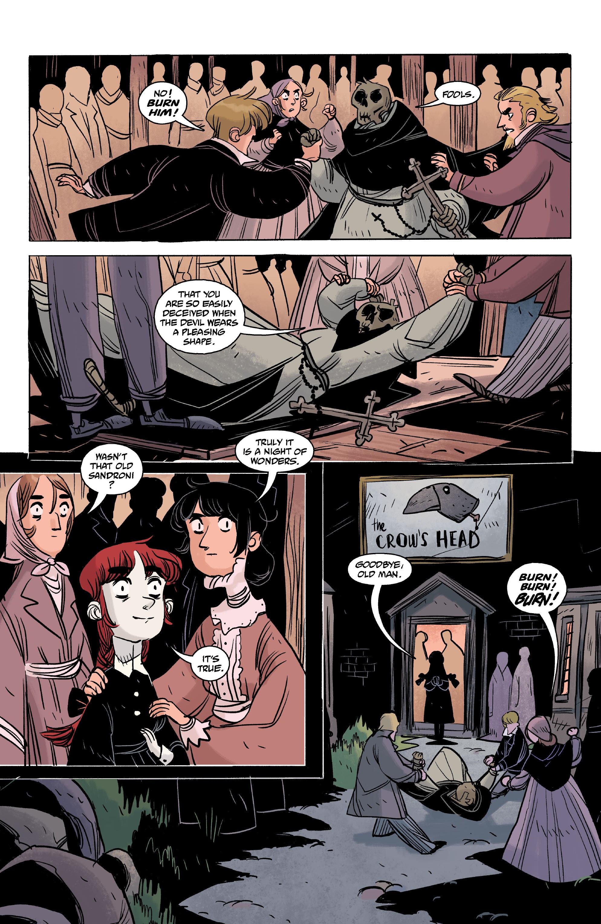 Read online Leonide the Vampyre: Miracle at The Crow's Head comic -  Issue # Full - 16