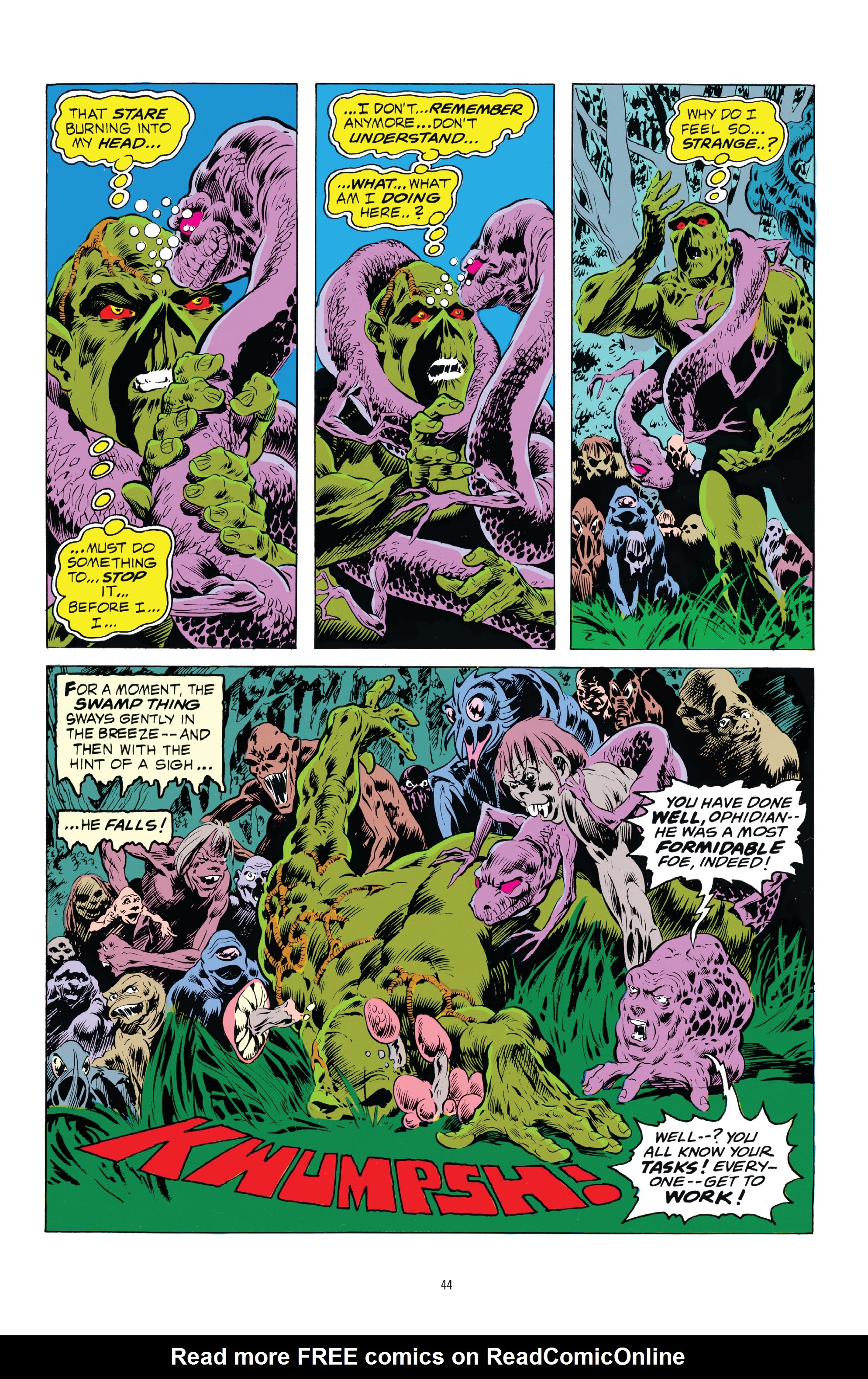 Read online Swamp Thing: The Bronze Age comic -  Issue # TPB 1 (Part 1) - 44