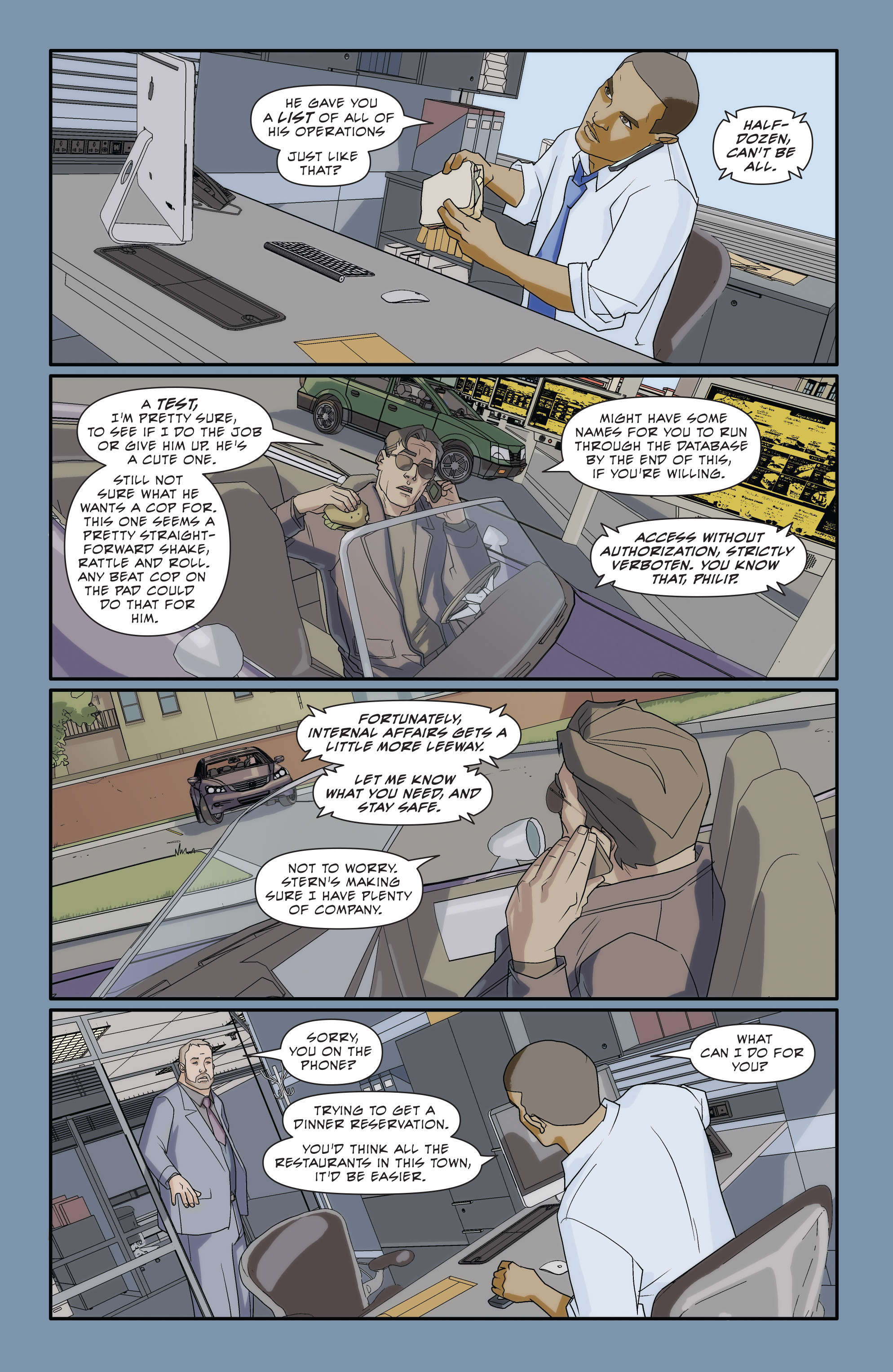Read online Cops for Criminals comic -  Issue #2 - 16