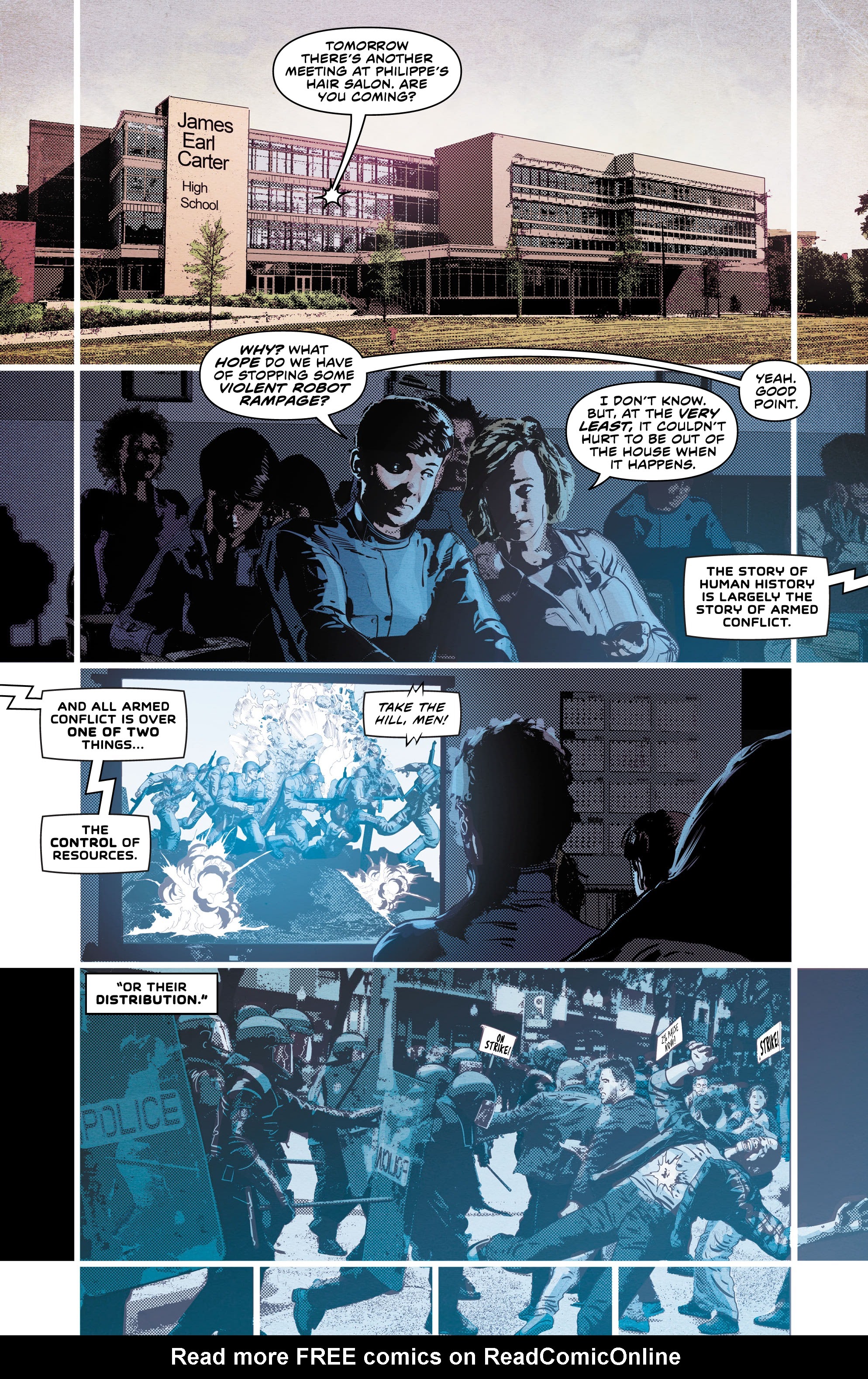 Read online Not All Robots comic -  Issue #3 - 13