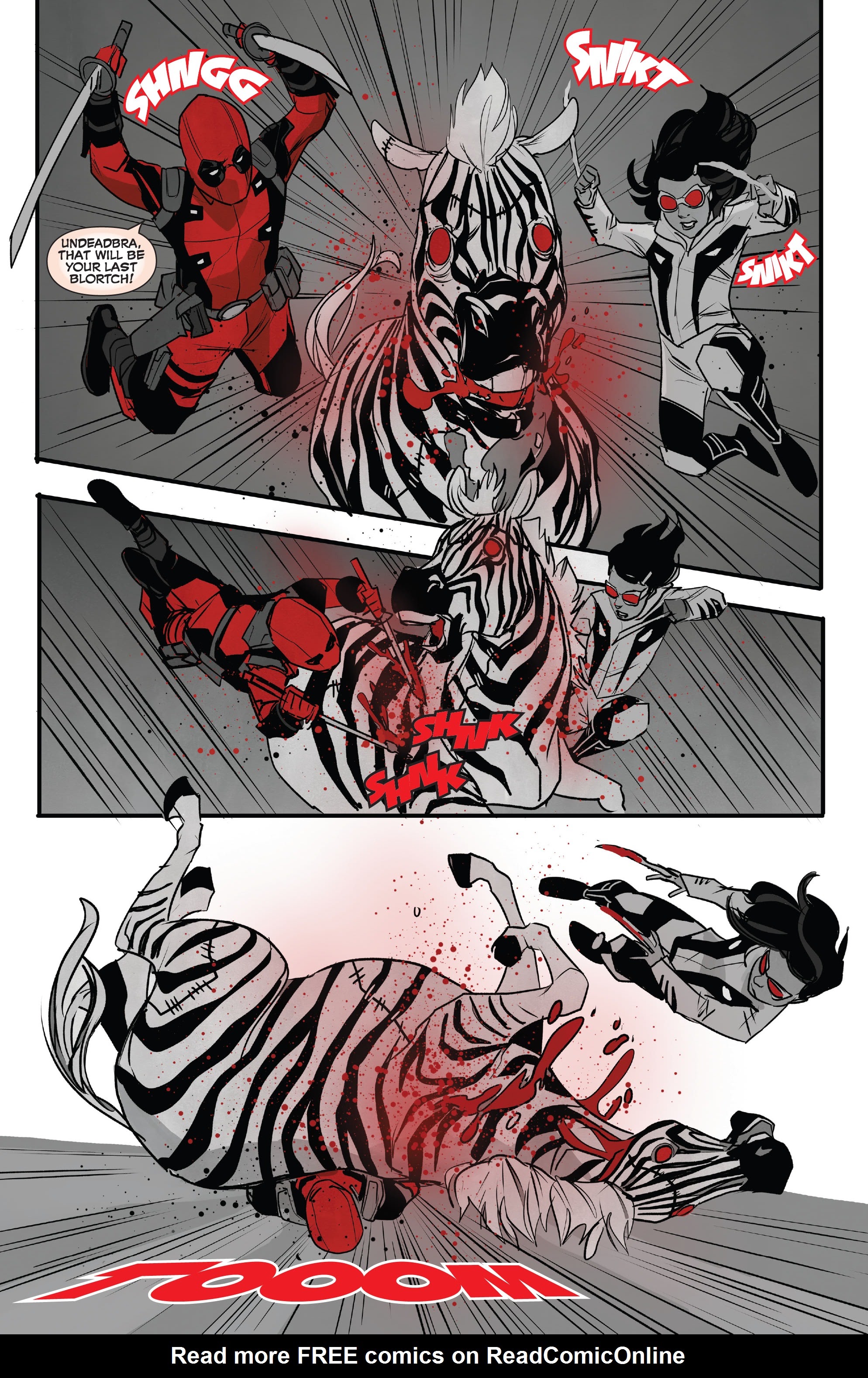 Read online Deadpool: Black, White & Blood comic -  Issue #1 - 8
