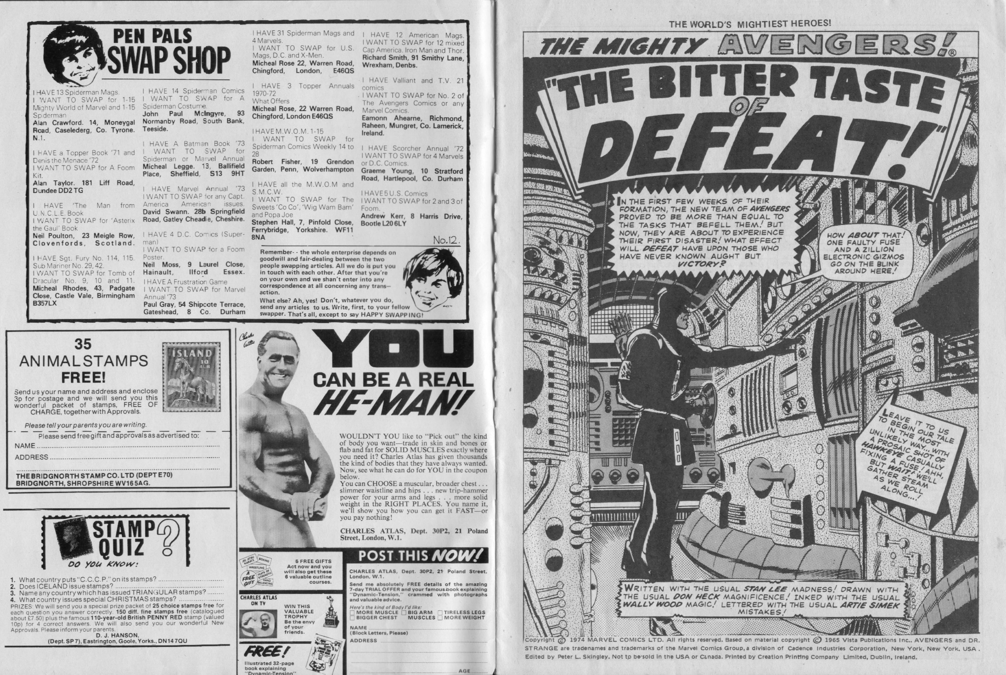 Read online The Avengers (1973) comic -  Issue #18 - 2