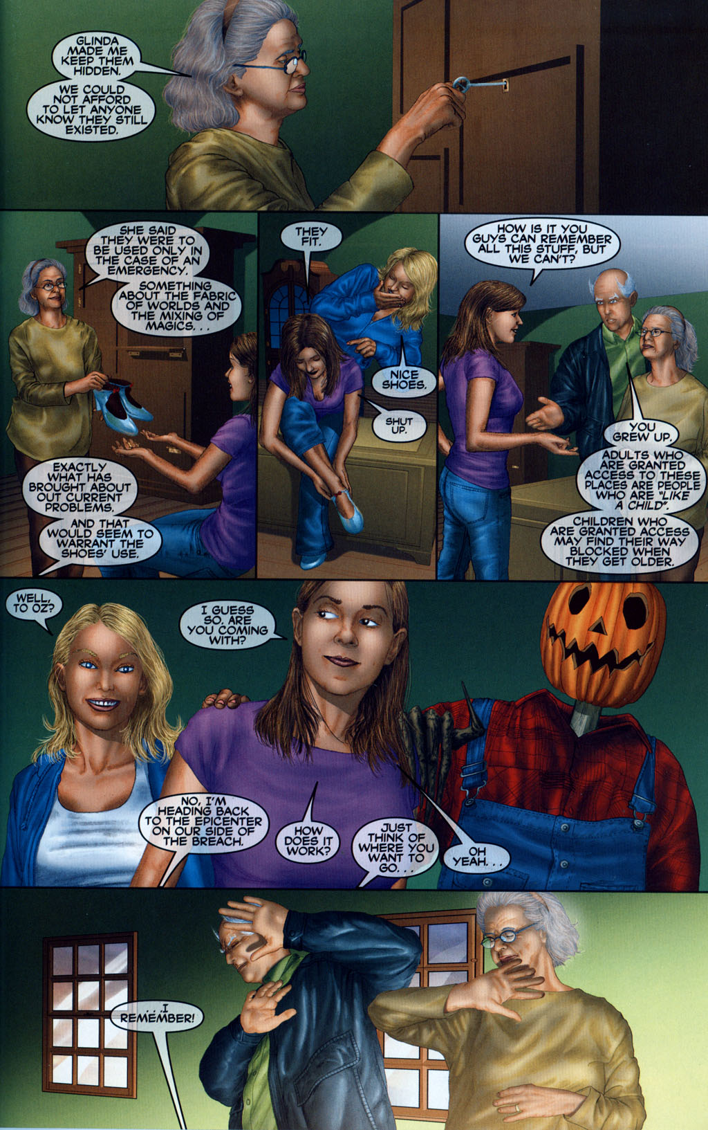 Read online The Oz/Wonderland Chronicles comic -  Issue #1 - 25