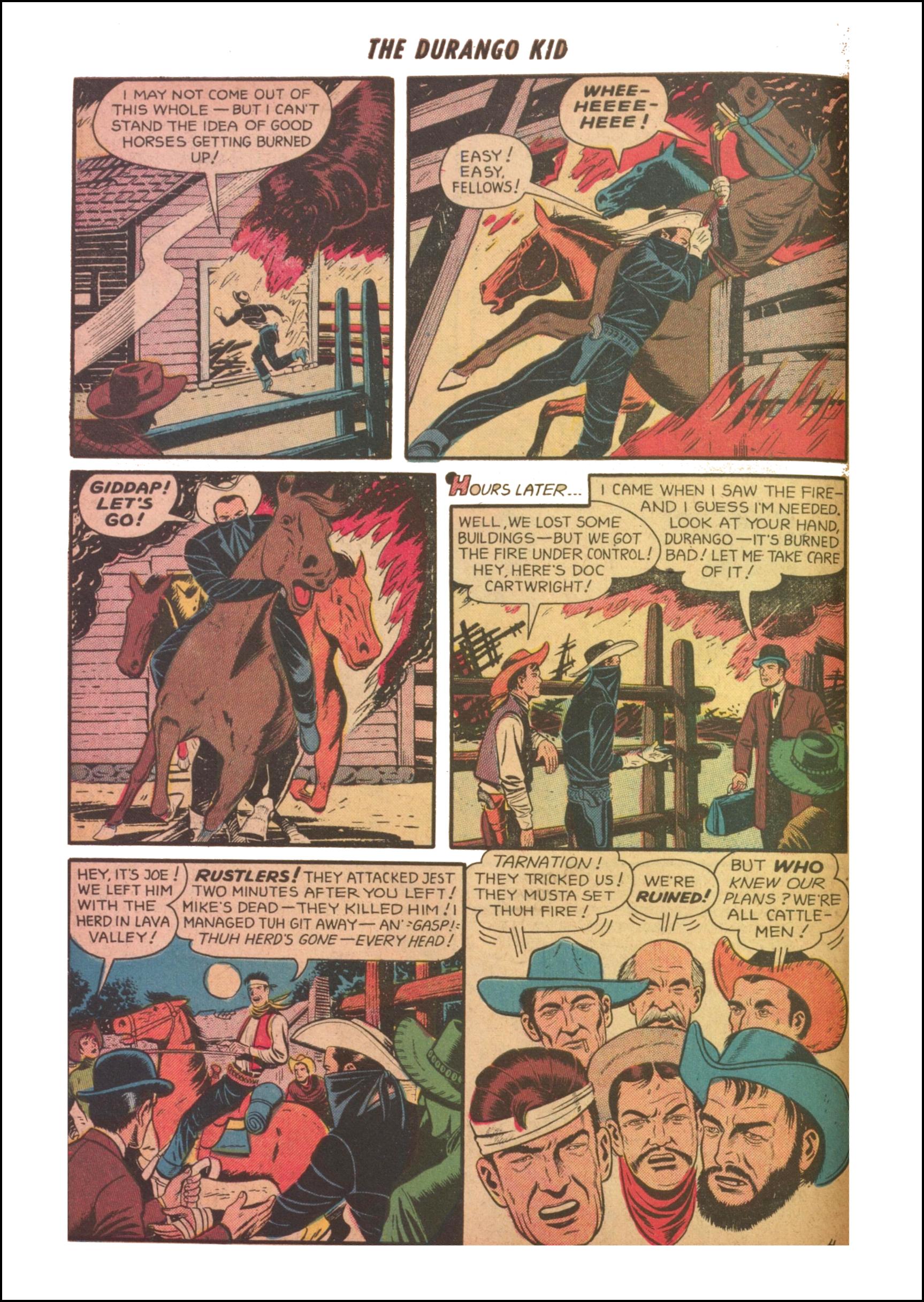 Read online Charles Starrett as The Durango Kid comic -  Issue #27 - 6