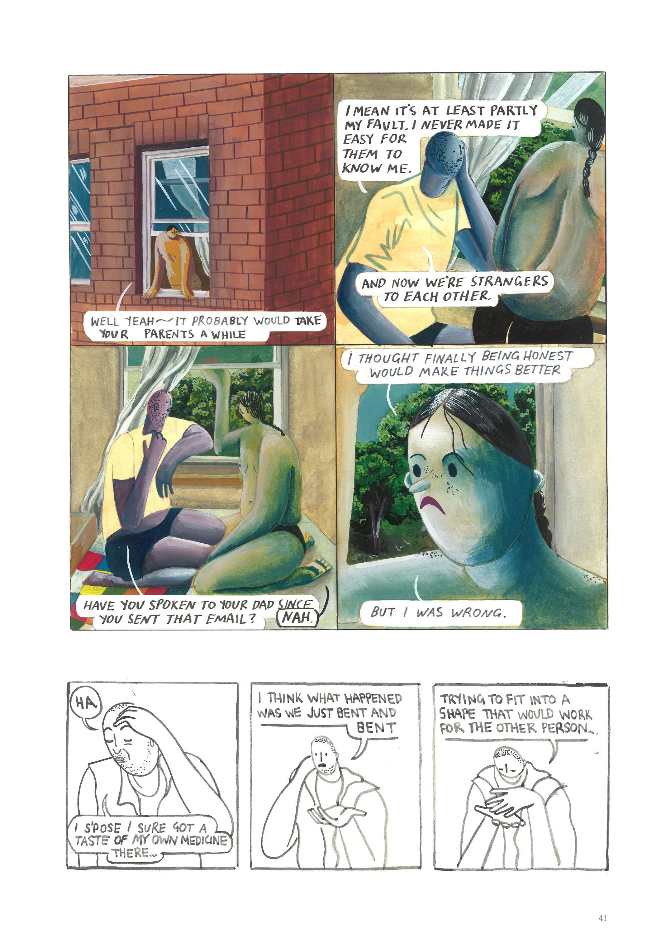 Read online Now: The New Comics Anthology comic -  Issue #4 - 42