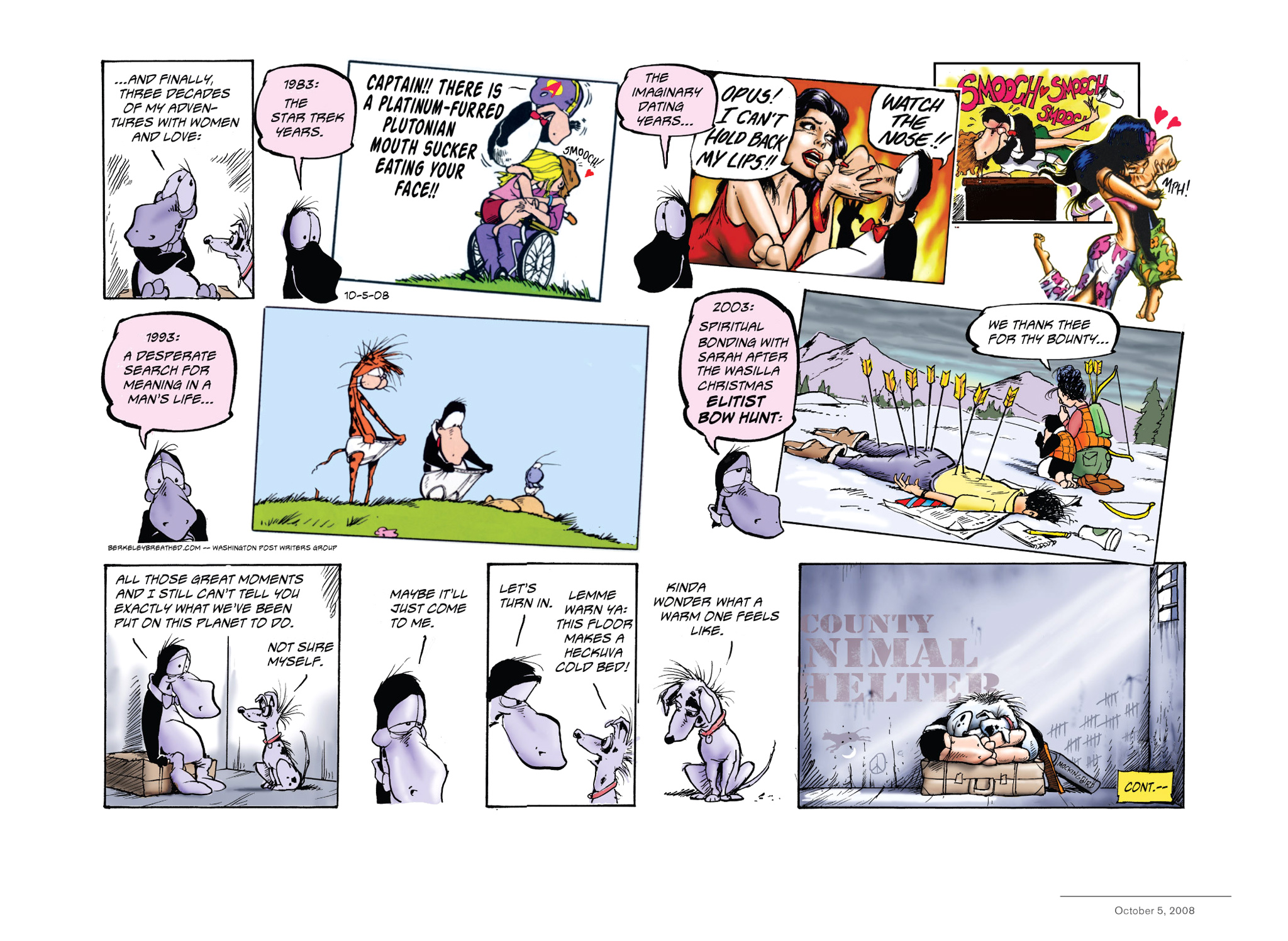 Read online Opus Complete Sunday Strips From 2003-2008 comic -  Issue # TPB (Part 3) - 64