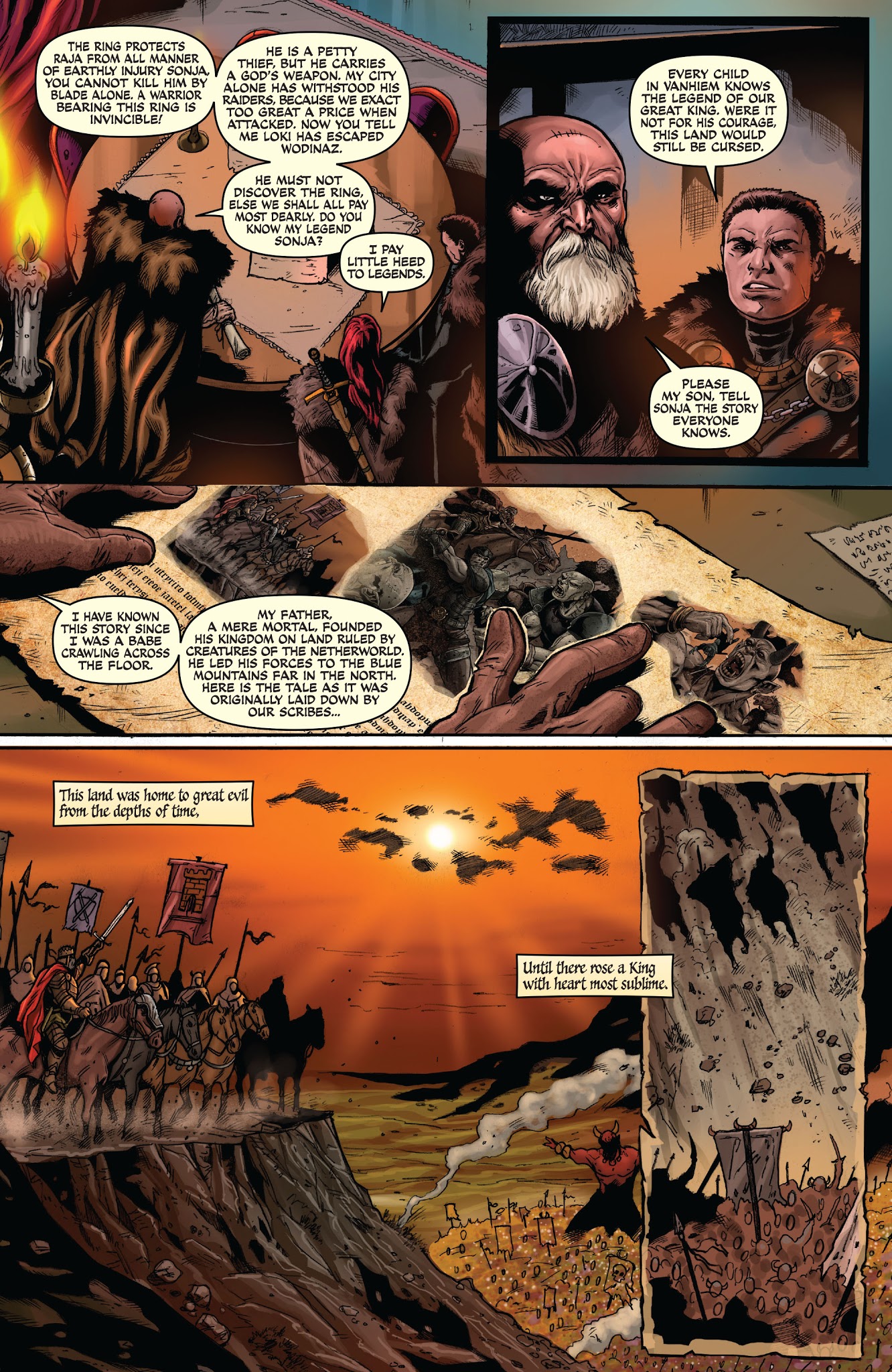 Read online Red Sonja: Revenge of the Gods comic -  Issue #1 - 18