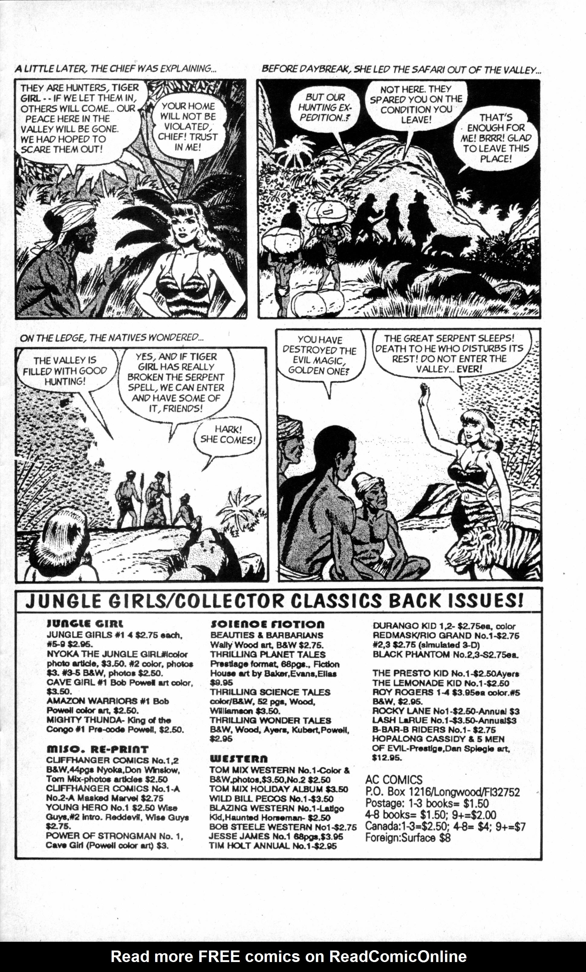 Read online Jungle Girls (1988) comic -  Issue #10 - 27