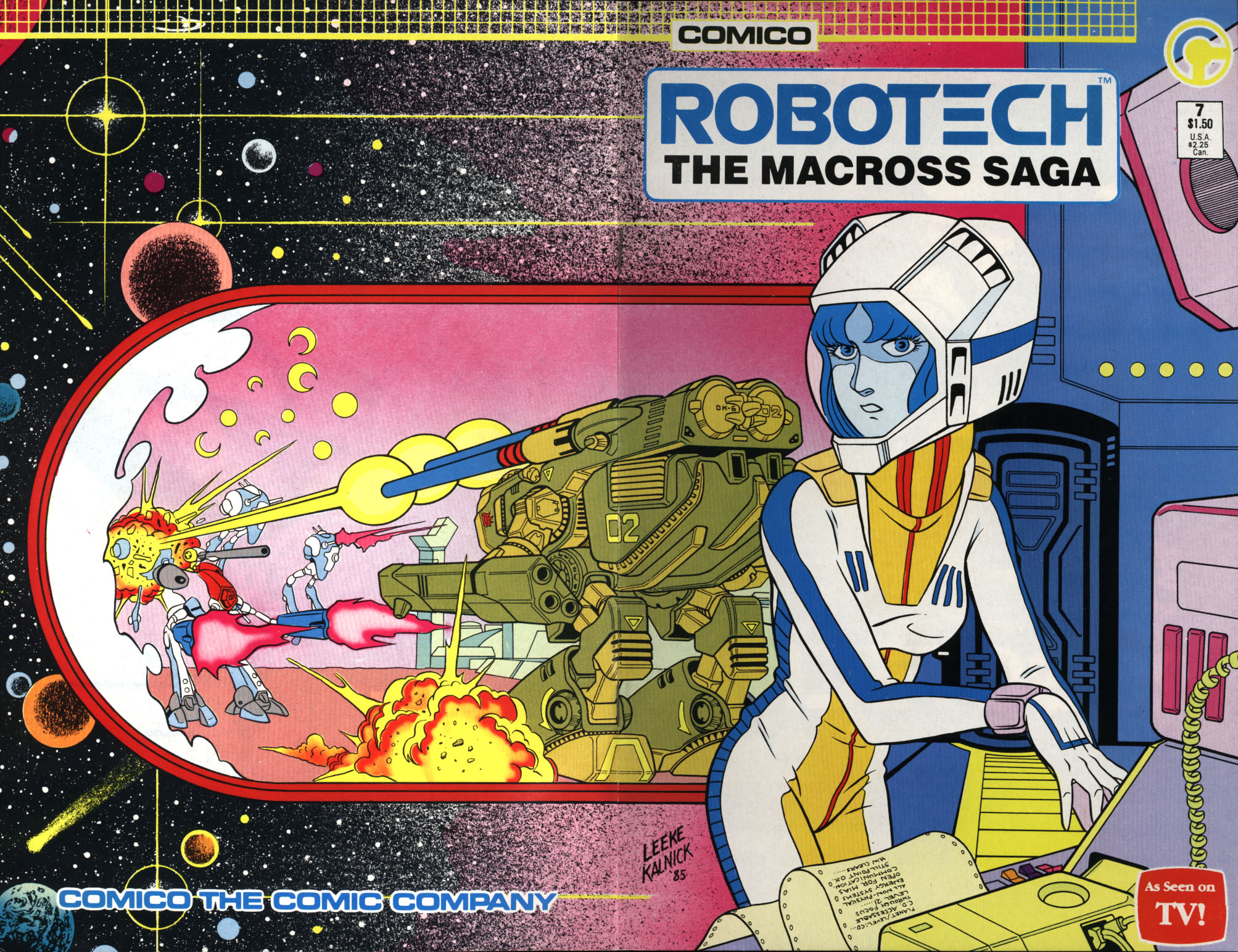 Read online Robotech The Macross Saga comic -  Issue #7 - 1