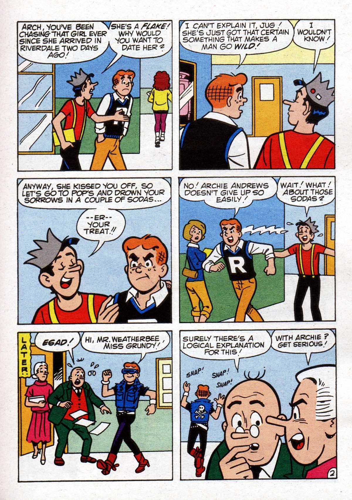 Read online Archie's Double Digest Magazine comic -  Issue #139 - 139