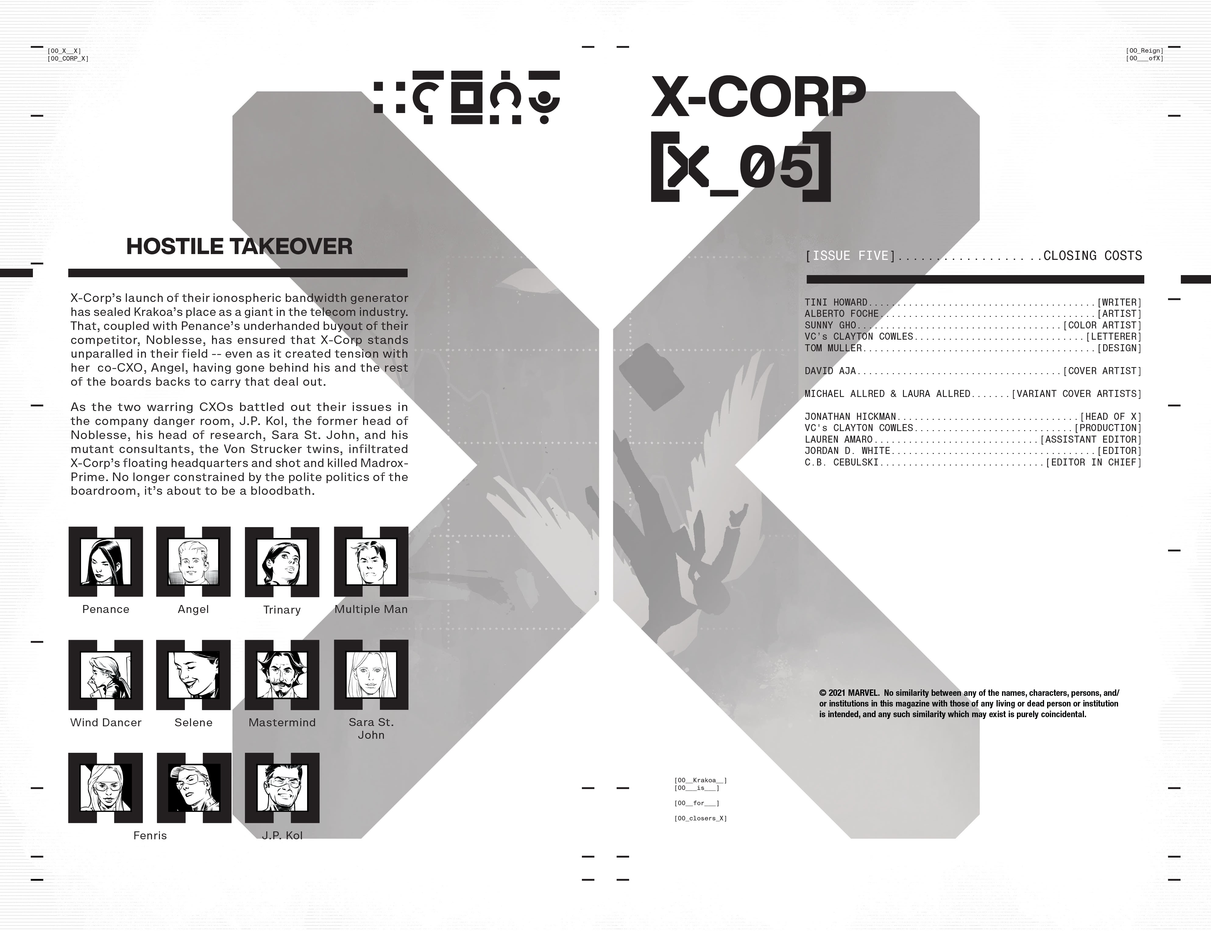 Read online X-Corp comic -  Issue #5 - 4