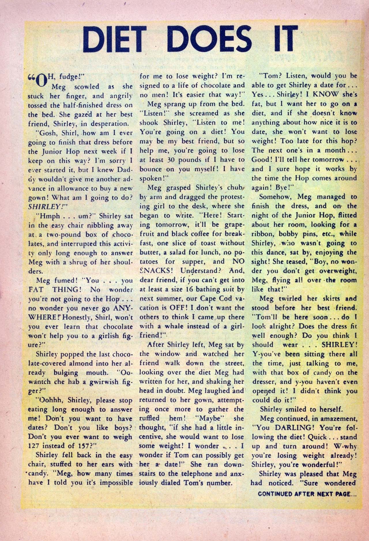 Read online Patsy and Hedy comic -  Issue #1 - 22