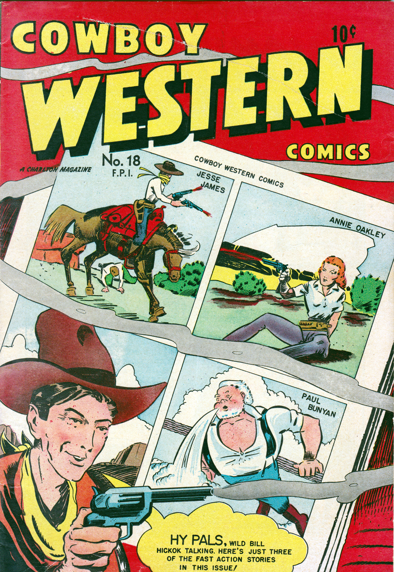 Read online Cowboy Western Comics (1948) comic -  Issue #18 - 1