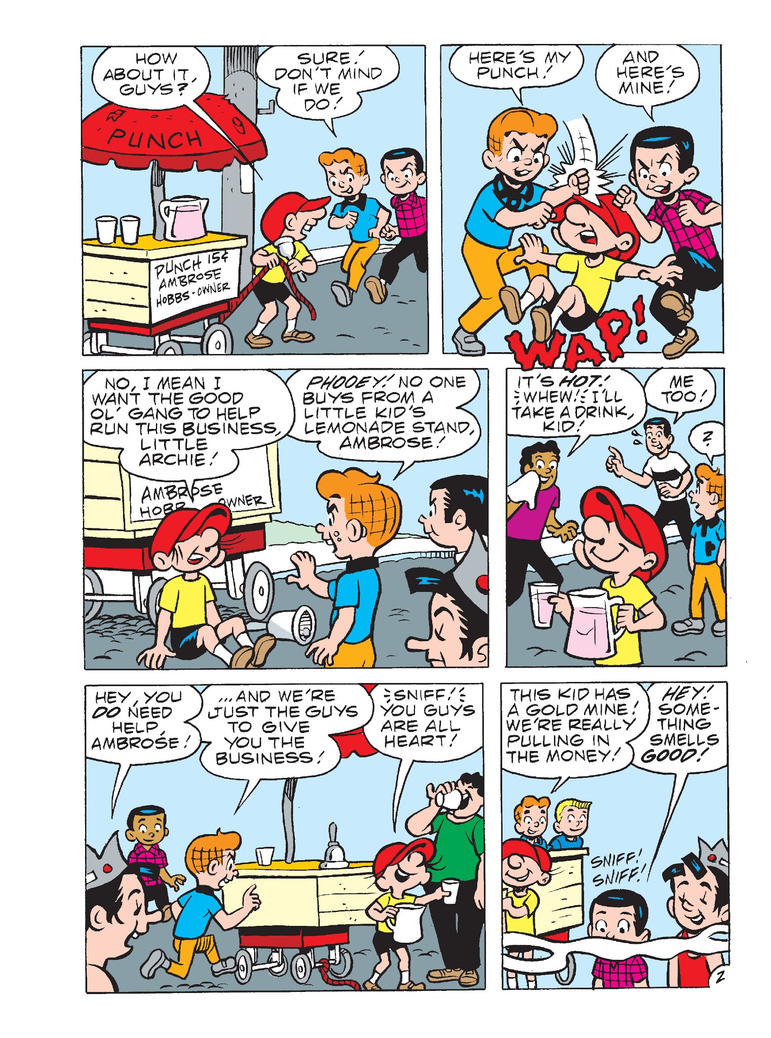 Read online Archie's Funhouse Double Digest comic -  Issue #16 - 129