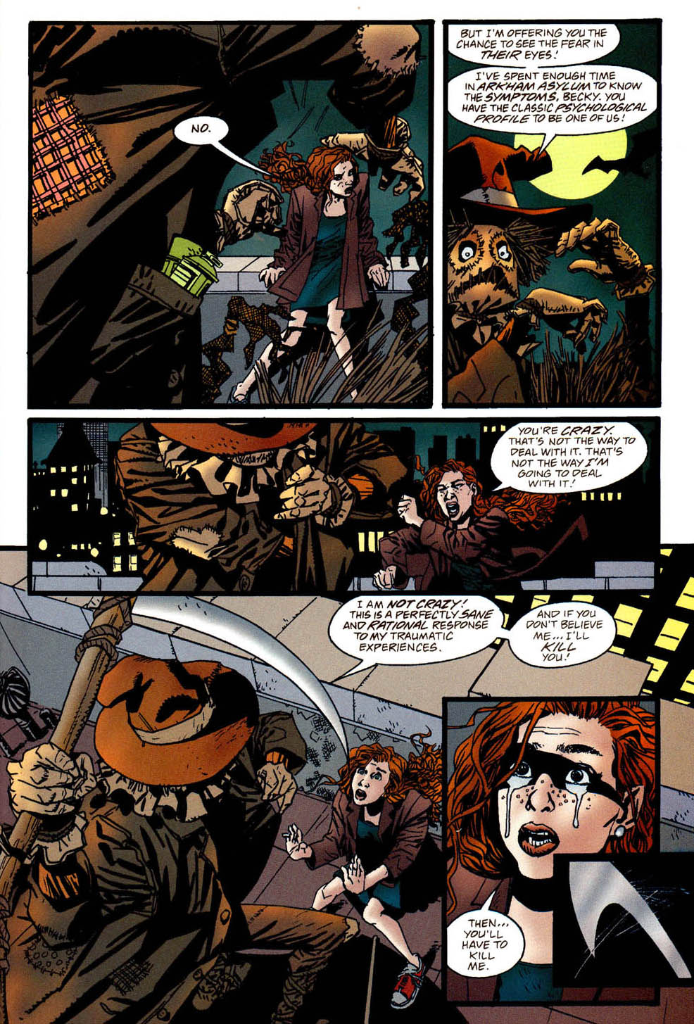 Read online Scarecrow (Villains) comic -  Issue # Full - 21