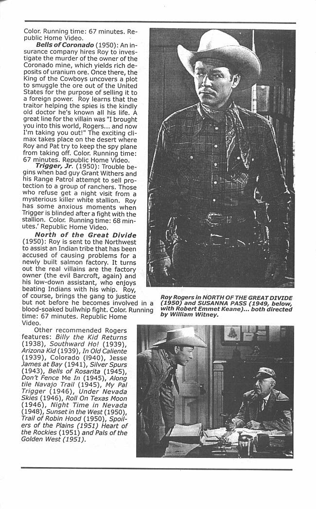 Read online Roy Rogers Western comic -  Issue #1 - 31