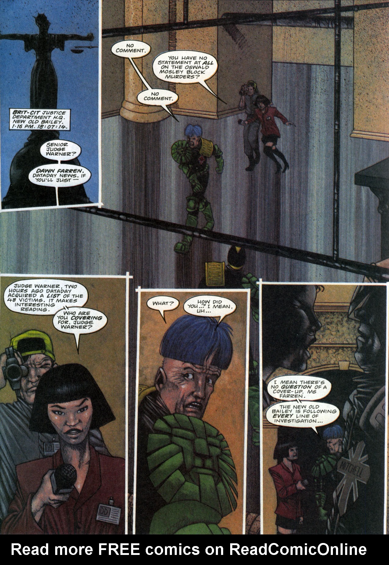 Read online Judge Dredd: The Megazine (vol. 2) comic -  Issue #15 - 27