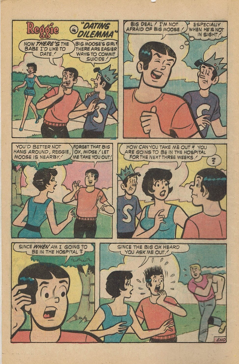 Read online Reggie's Wise Guy Jokes comic -  Issue #35 - 4