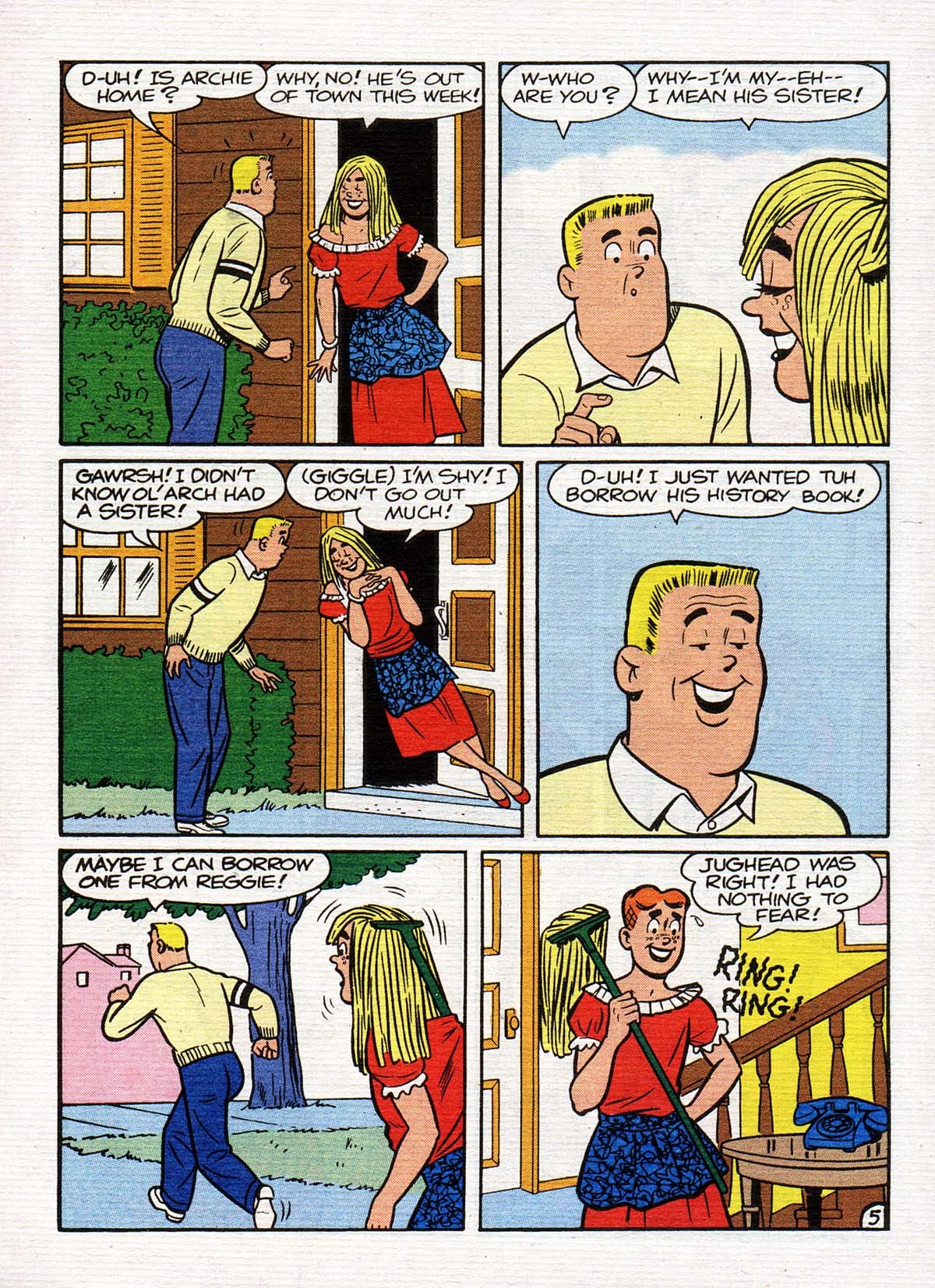 Read online Archie's Double Digest Magazine comic -  Issue #152 - 126