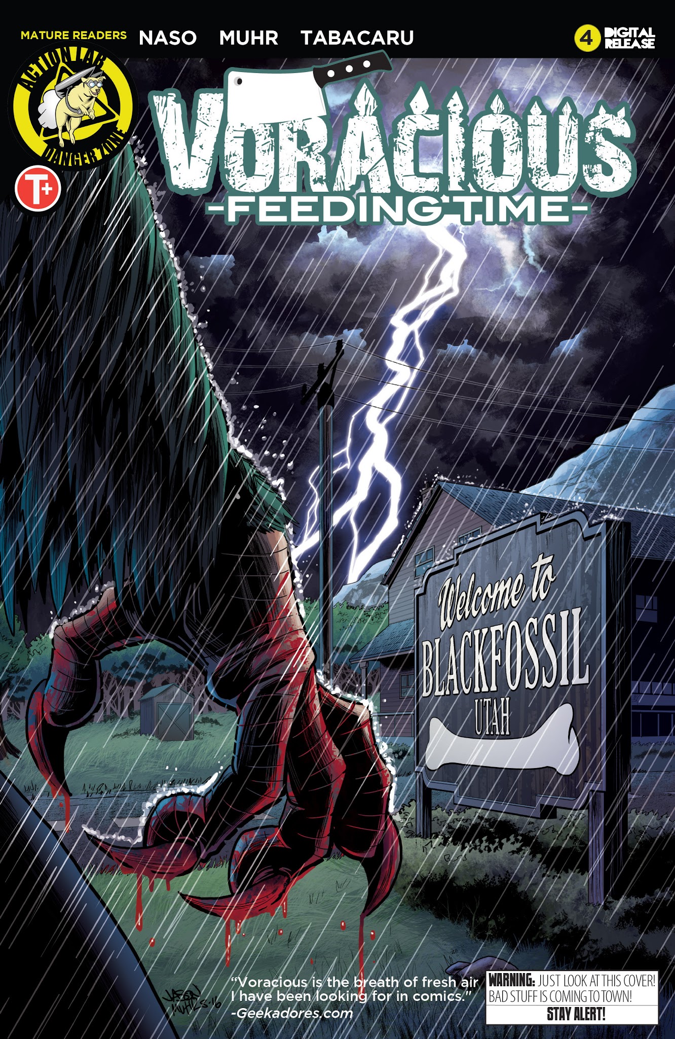 Read online Voracious: Feeding Time comic -  Issue #4 - 1