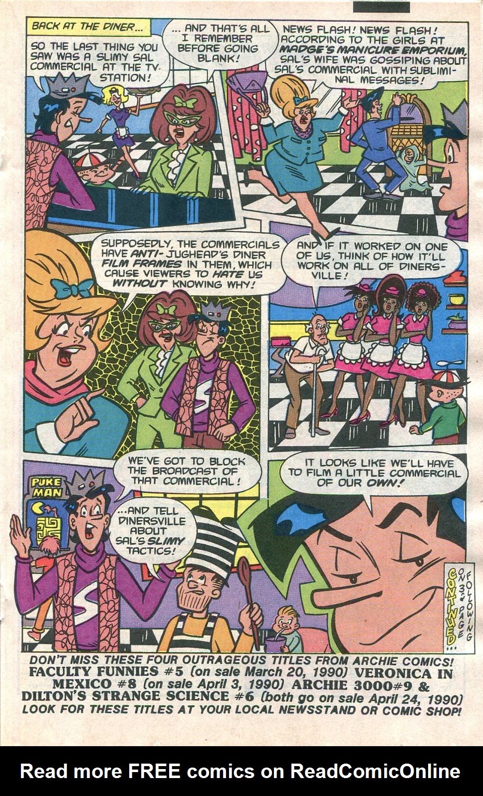 Read online Jughead's Diner comic -  Issue #2 - 17