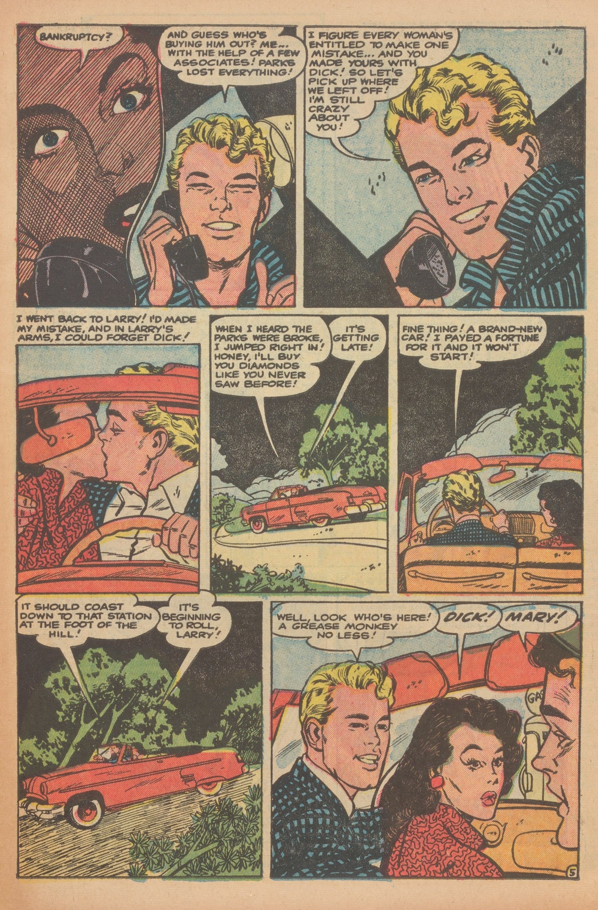 Read online Love Romances comic -  Issue #41 - 7