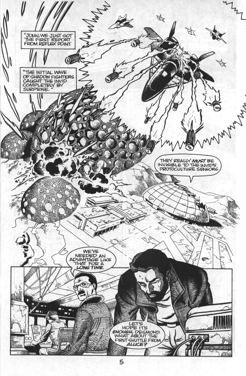 Read online Robotech: Invid War comic -  Issue #18 - 7