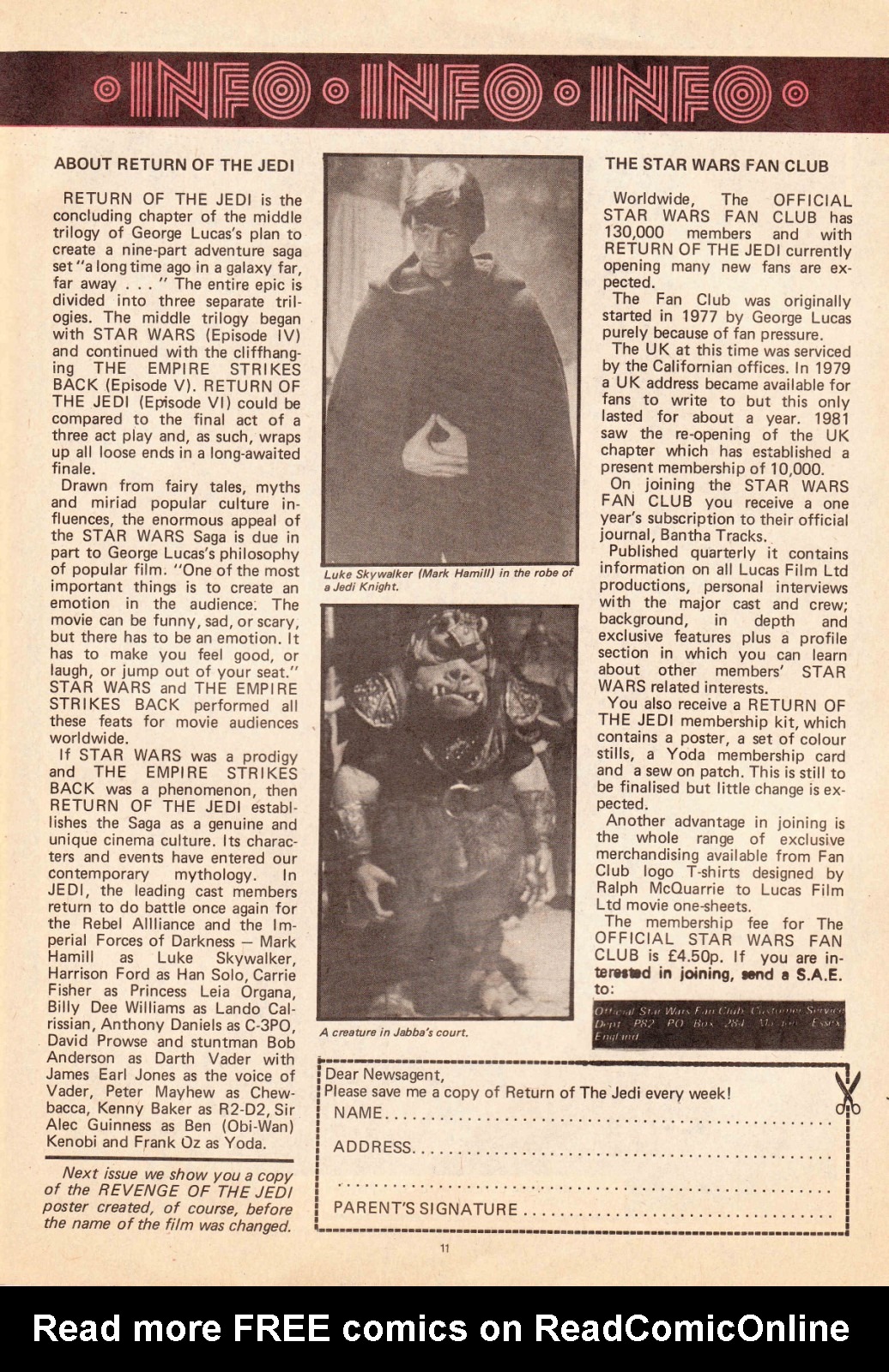 Read online Return of the Jedi comic -  Issue #1 - 11