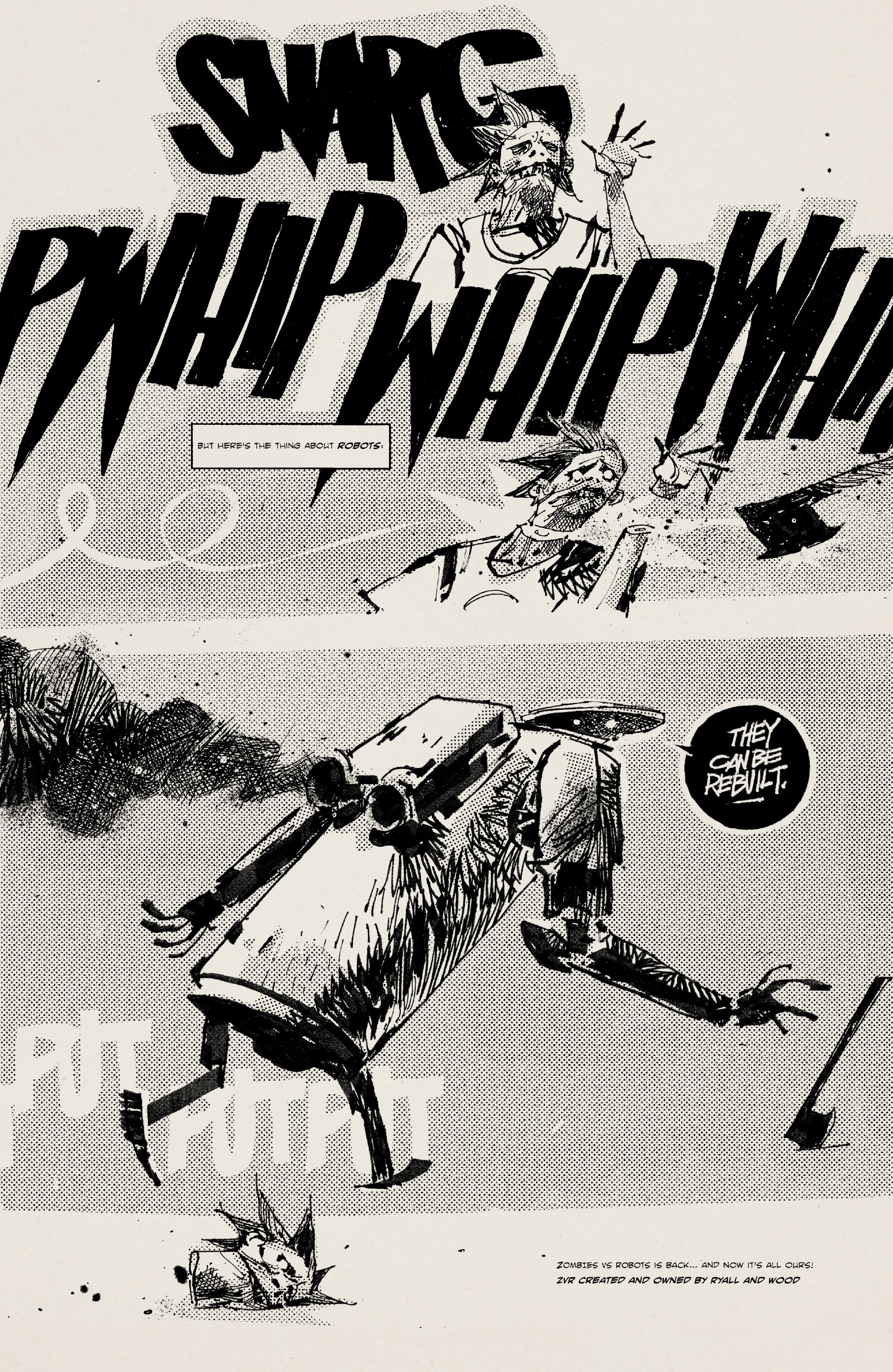 Read online ZVRC: Zombies Vs. Robots Classic comic -  Issue #1 - 3