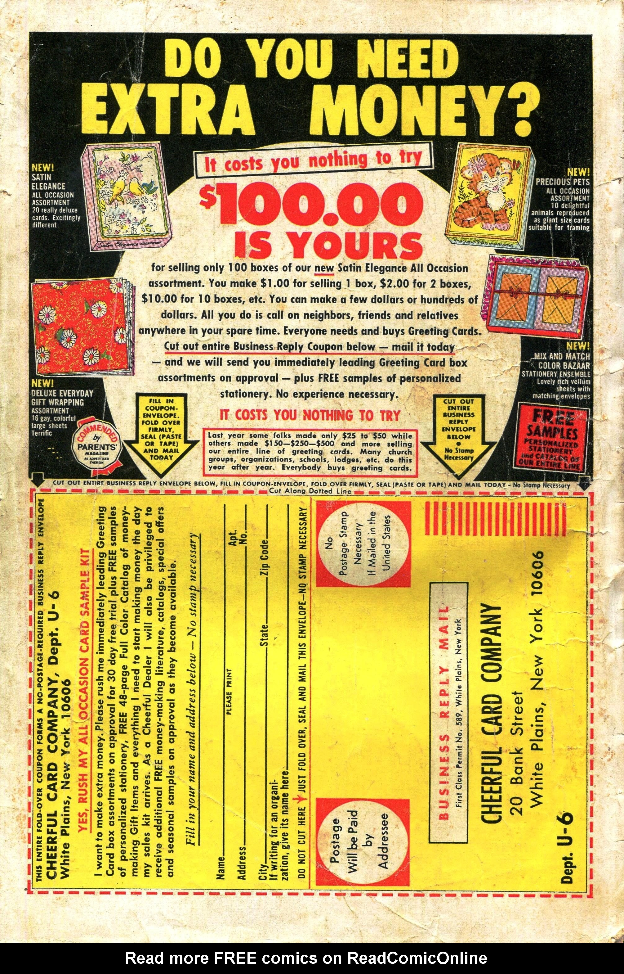 Read online Jughead's Jokes comic -  Issue #10 - 68