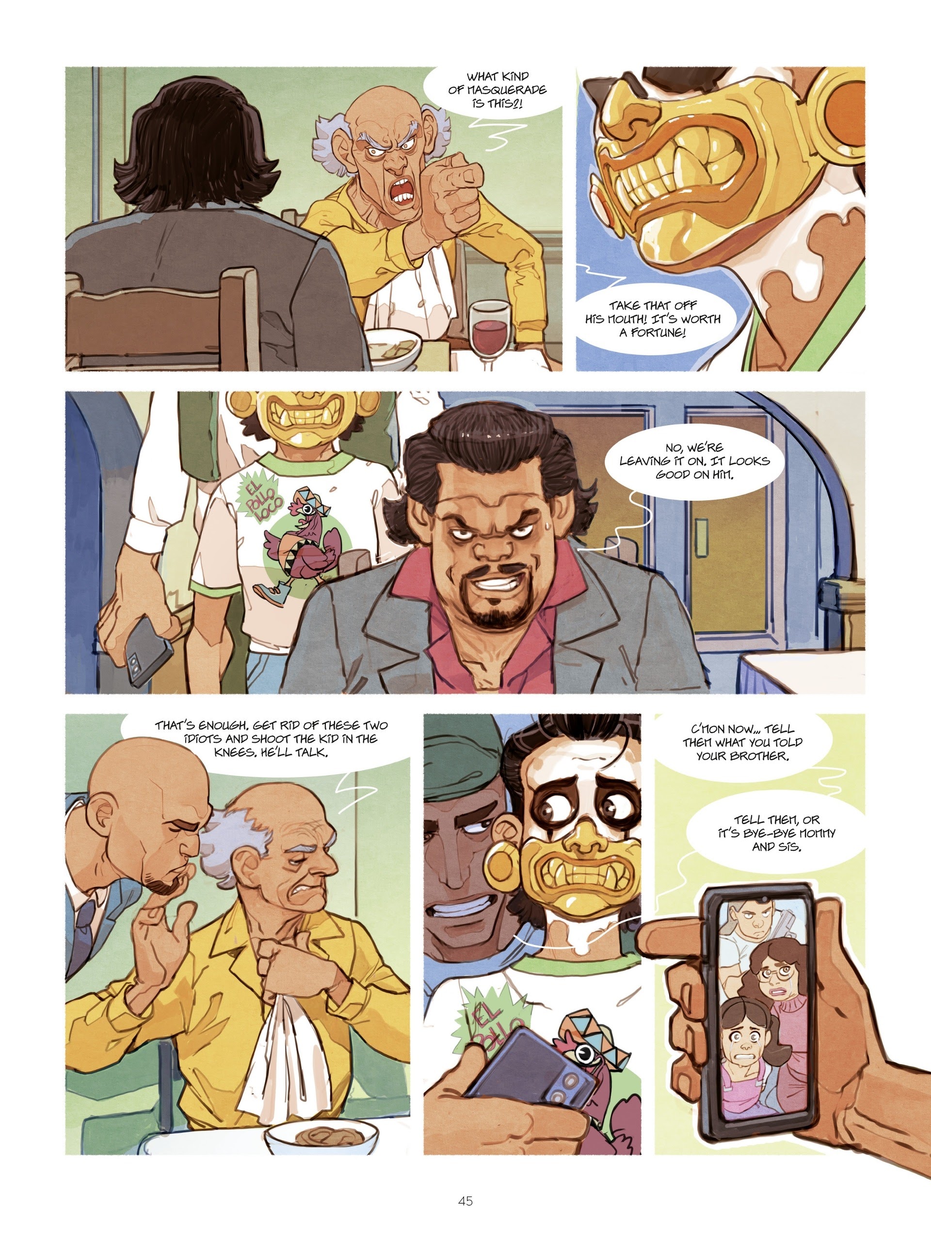Read online Masks comic -  Issue #1 - 45