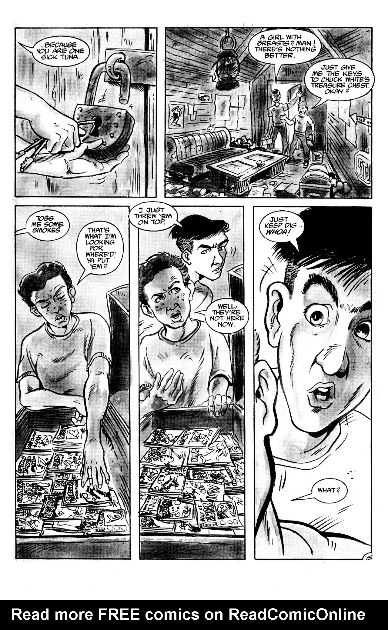 Read online Invaders From Mars (1990) comic -  Issue #1 - 17