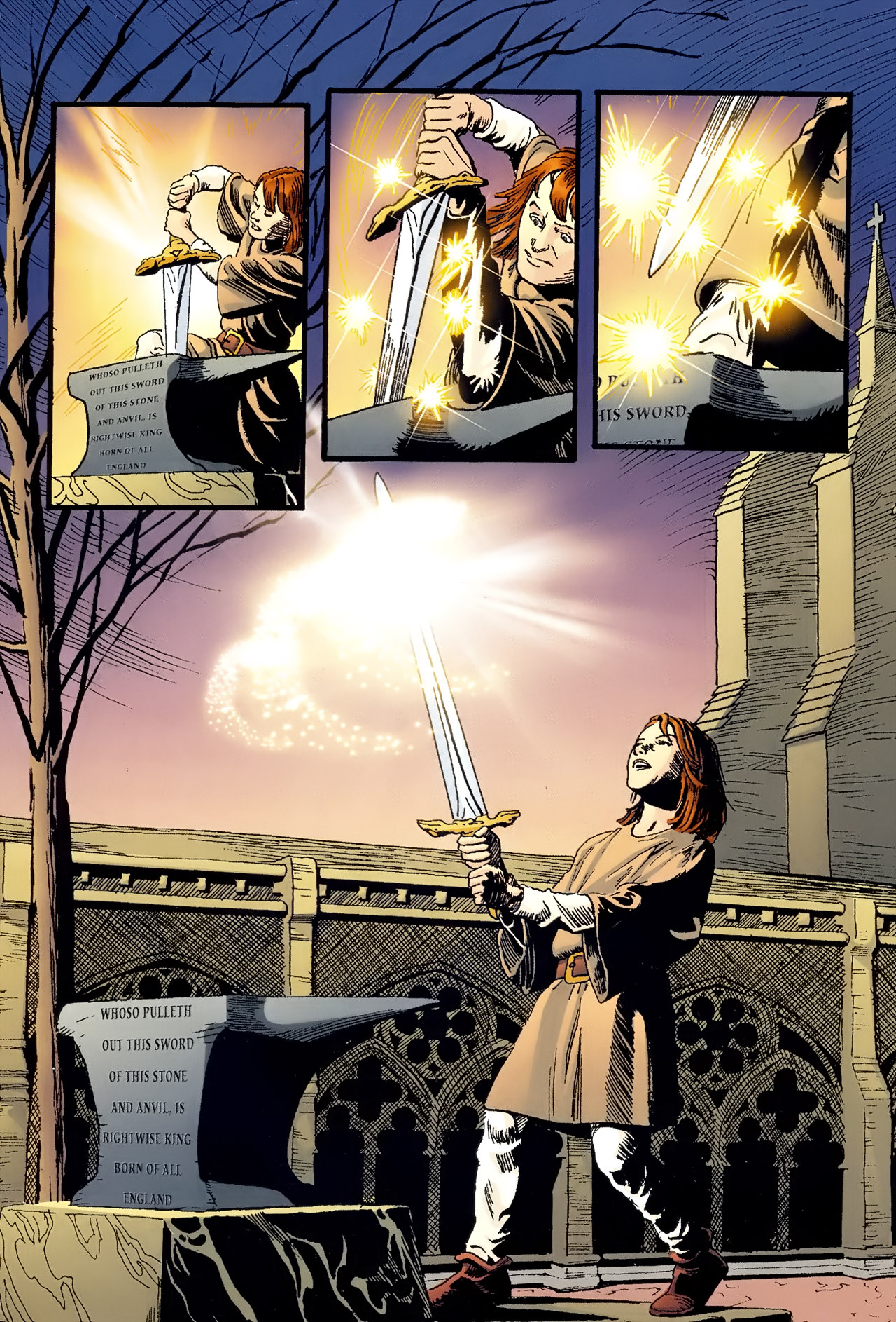 Read online King Arthur - Excalibur Unsheated comic -  Issue # Full - 11