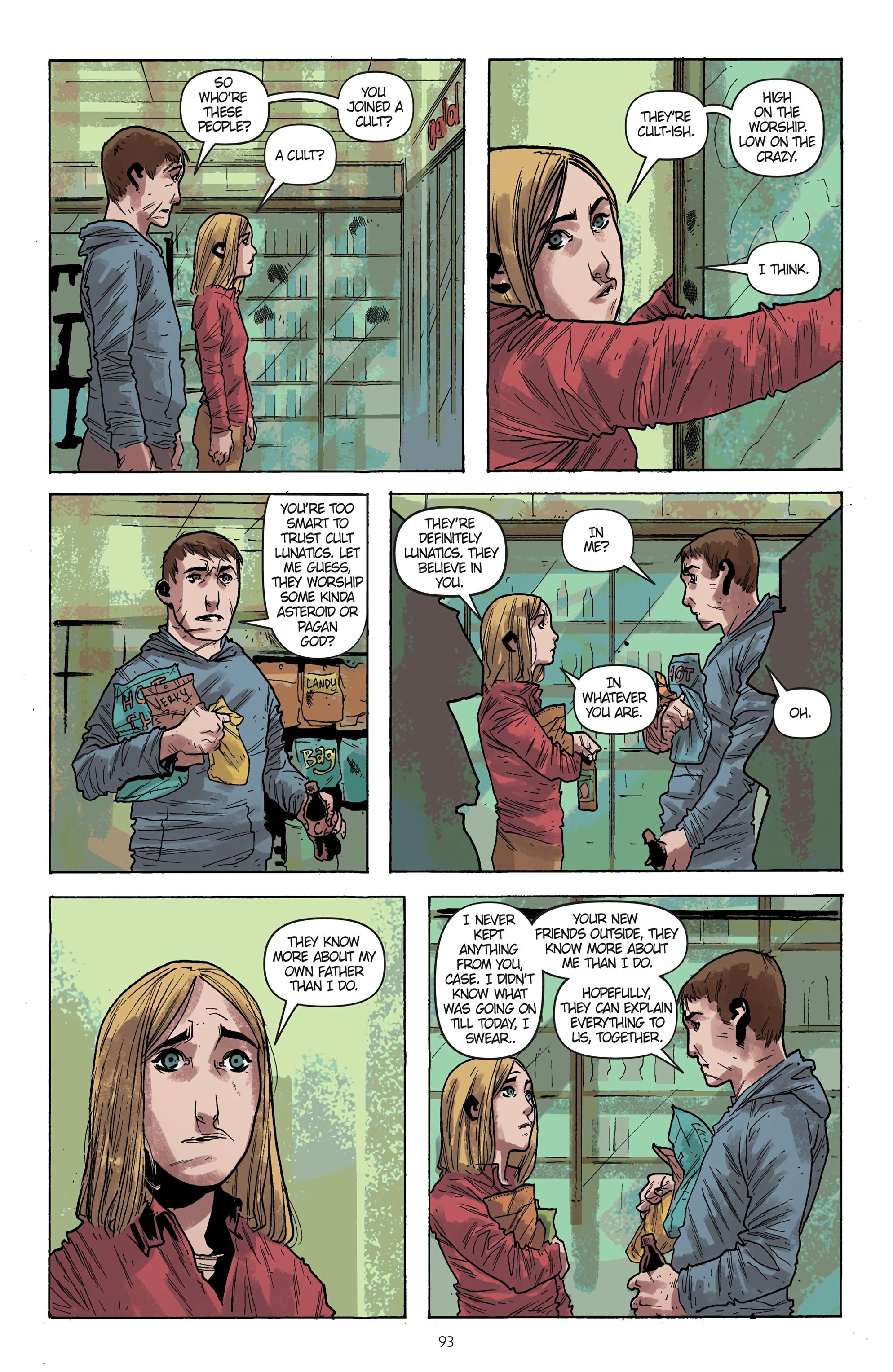 Read online Hustle and Heart: Foretold comic -  Issue # TPB - 93