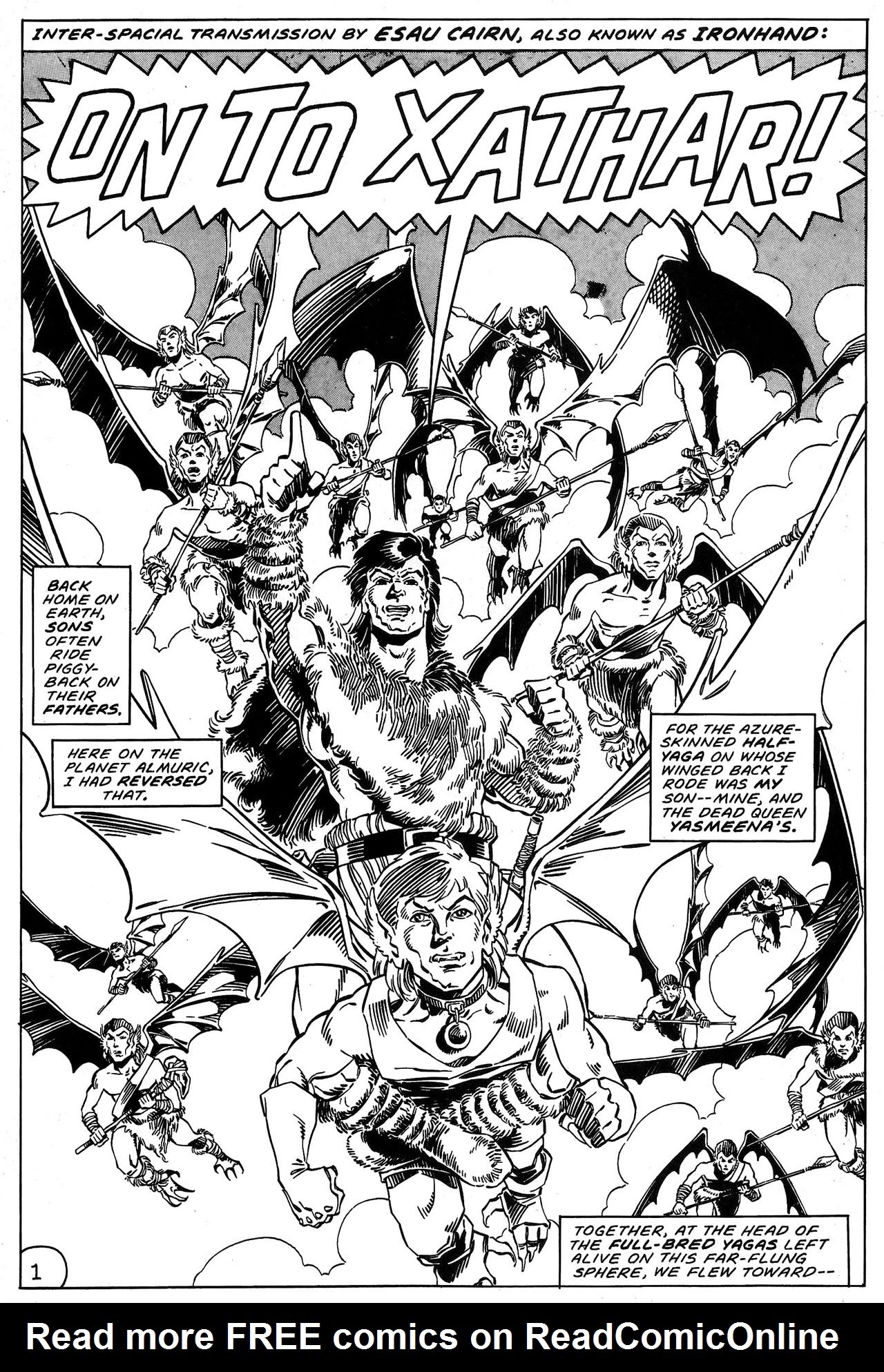 Read online Ironhand of Almuric comic -  Issue #4 - 3