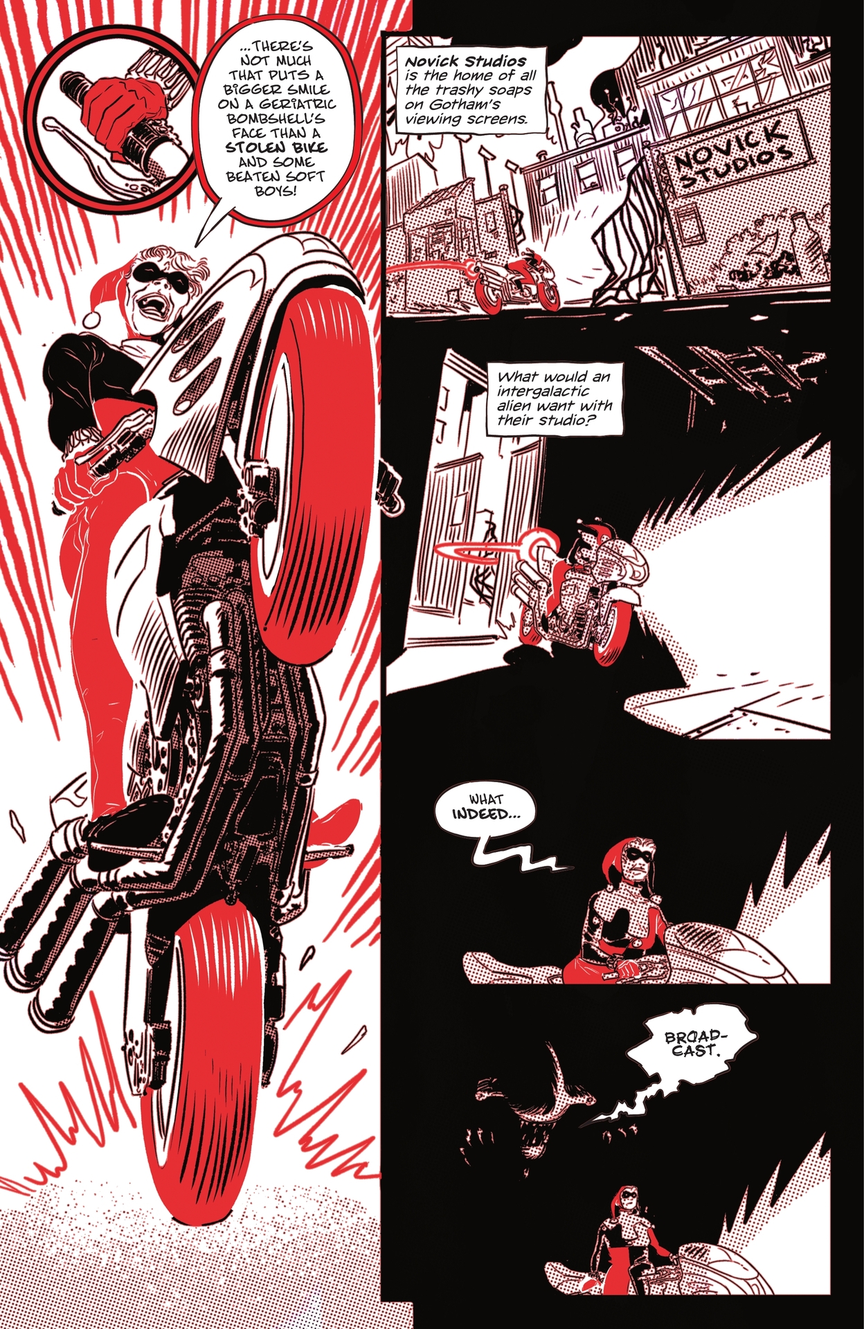 Read online Harley Quinn: Black   White   Redder comic -  Issue #4 - 31
