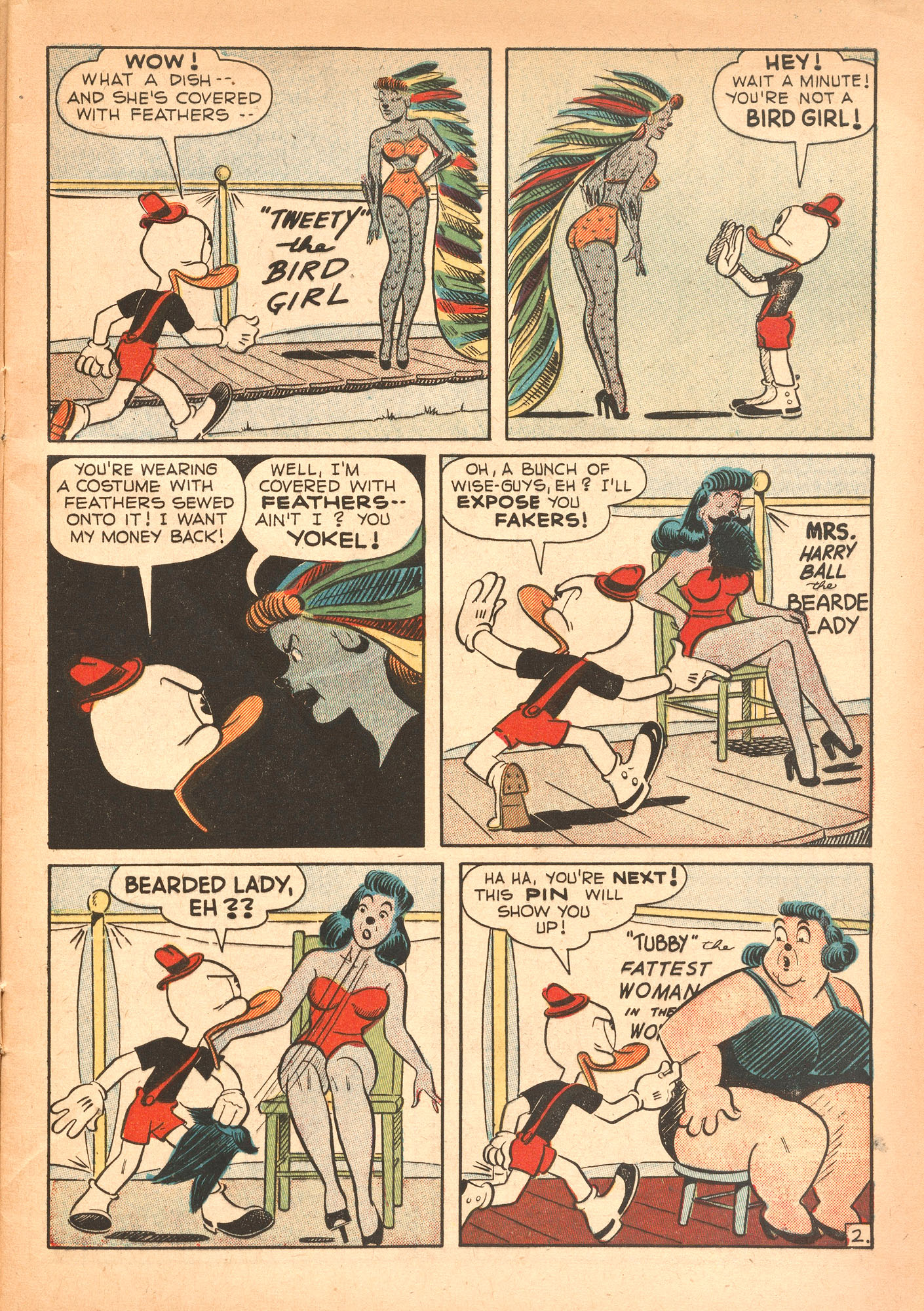 Read online Super Duck Comics comic -  Issue #29 - 13