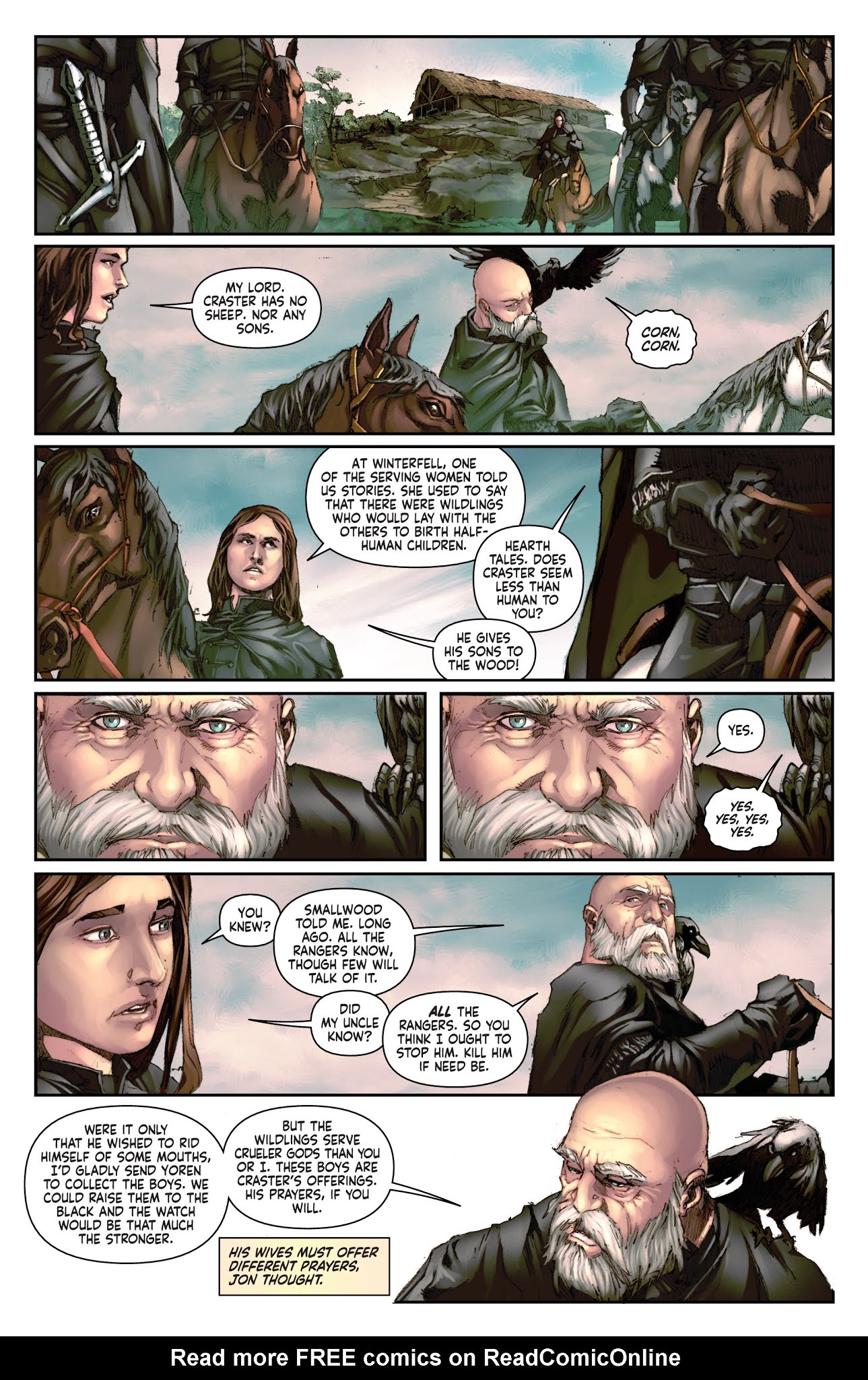 Read online A Clash of Kings comic -  Issue #11 - 22