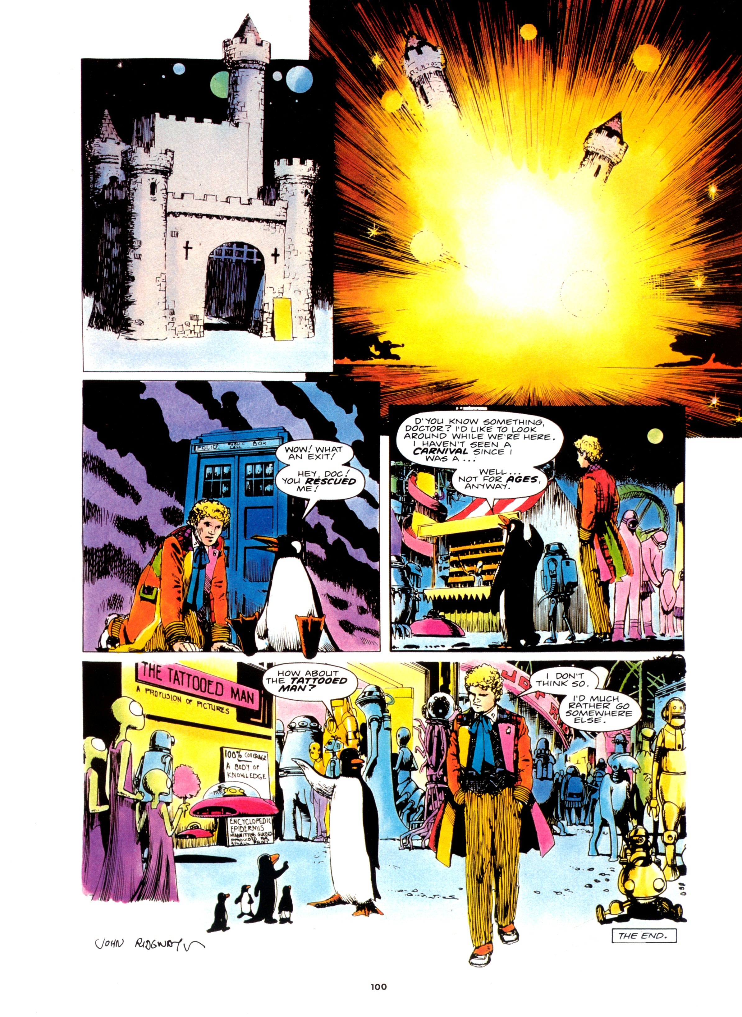 Read online Doctor Who Graphic Novel Voyager comic -  Issue # TPB - 99
