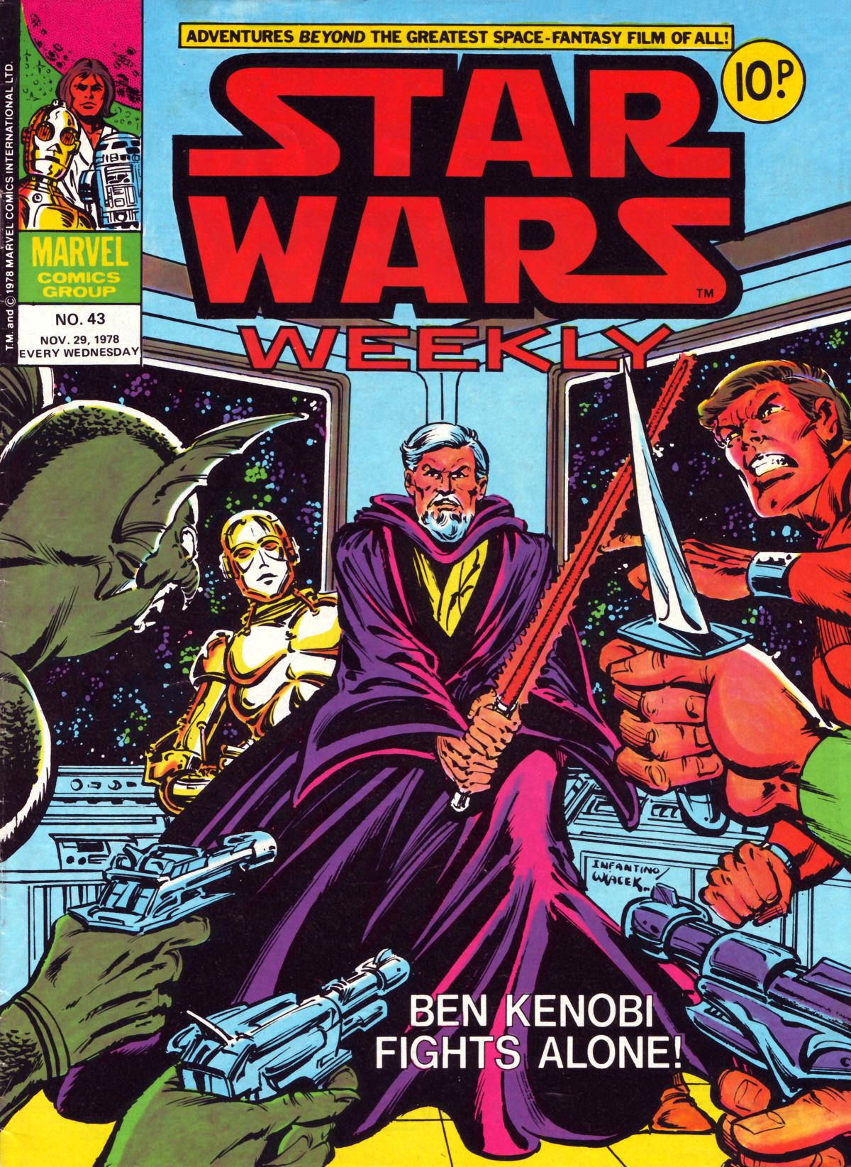 Read online Star Wars Weekly comic -  Issue #43 - 1
