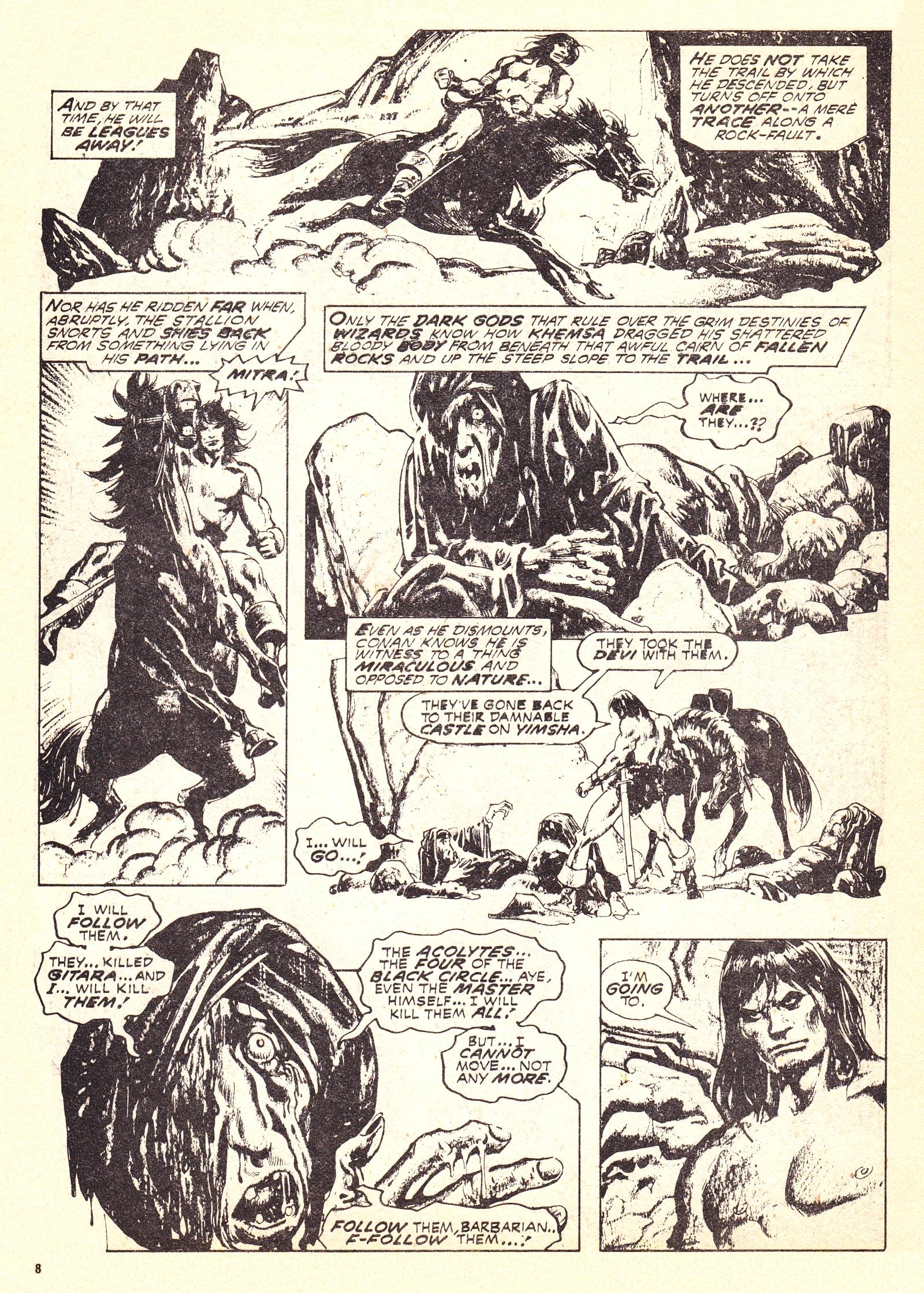 Read online The Savage Sword of Conan (1975) comic -  Issue #7 - 8