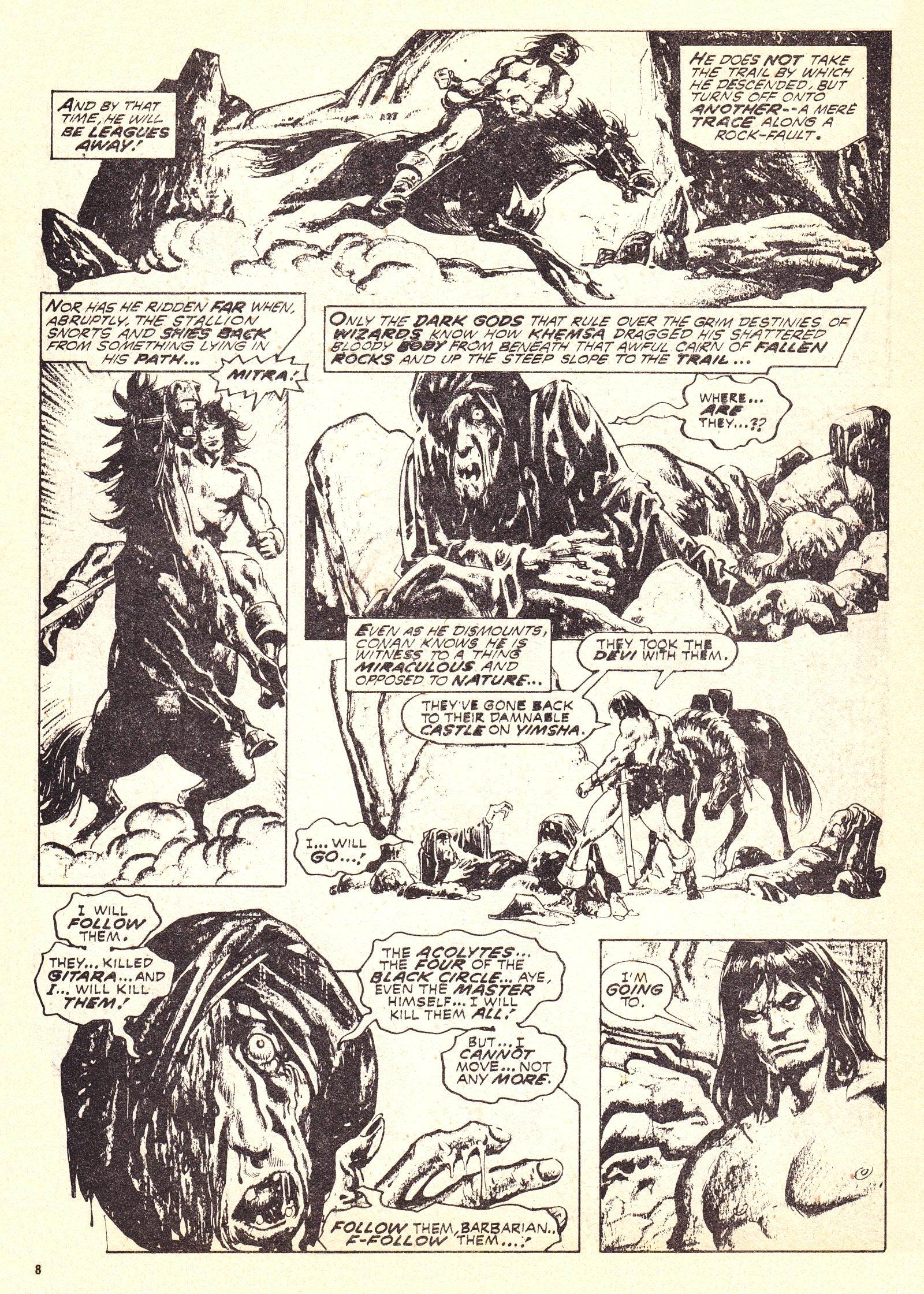 Read online The Savage Sword of Conan (1975) comic -  Issue #7 - 8