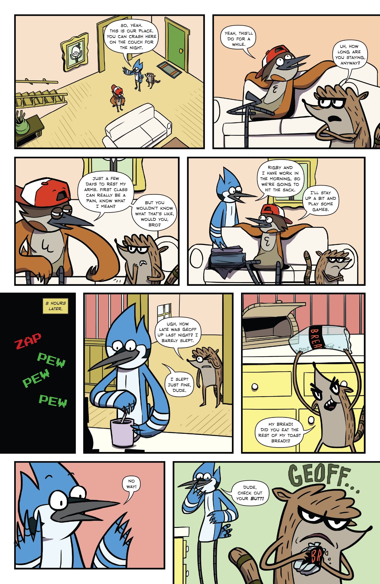 Read online Regular Show: Parks and Wreck comic -  Issue # TPB - 49