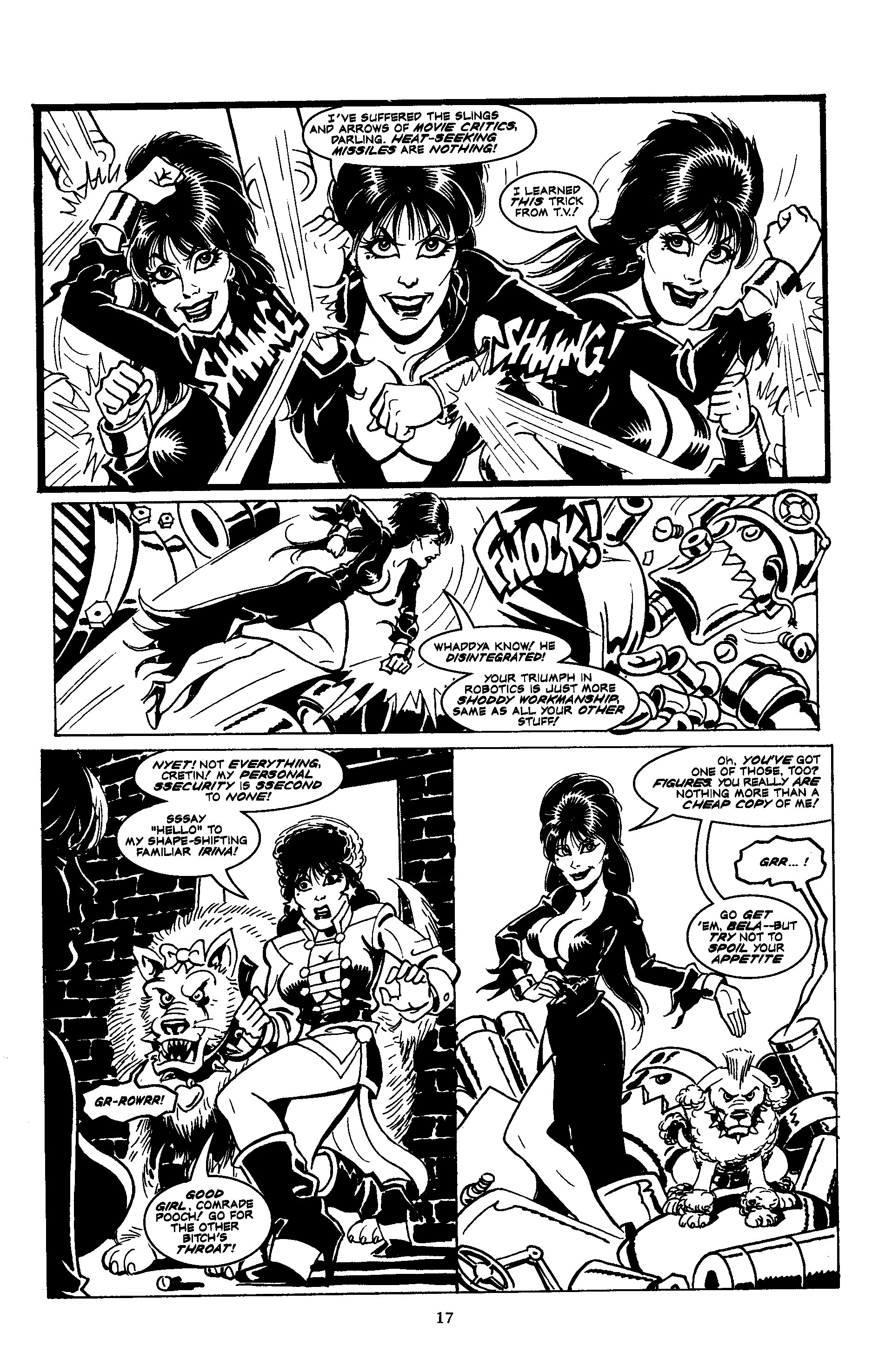Read online Elvira, Mistress of the Dark comic -  Issue #111 - 19