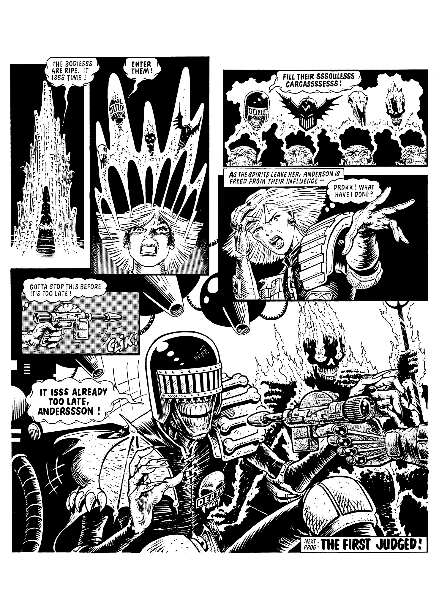 Read online Judge Anderson: The Psi Files comic -  Issue # TPB 1 - 21